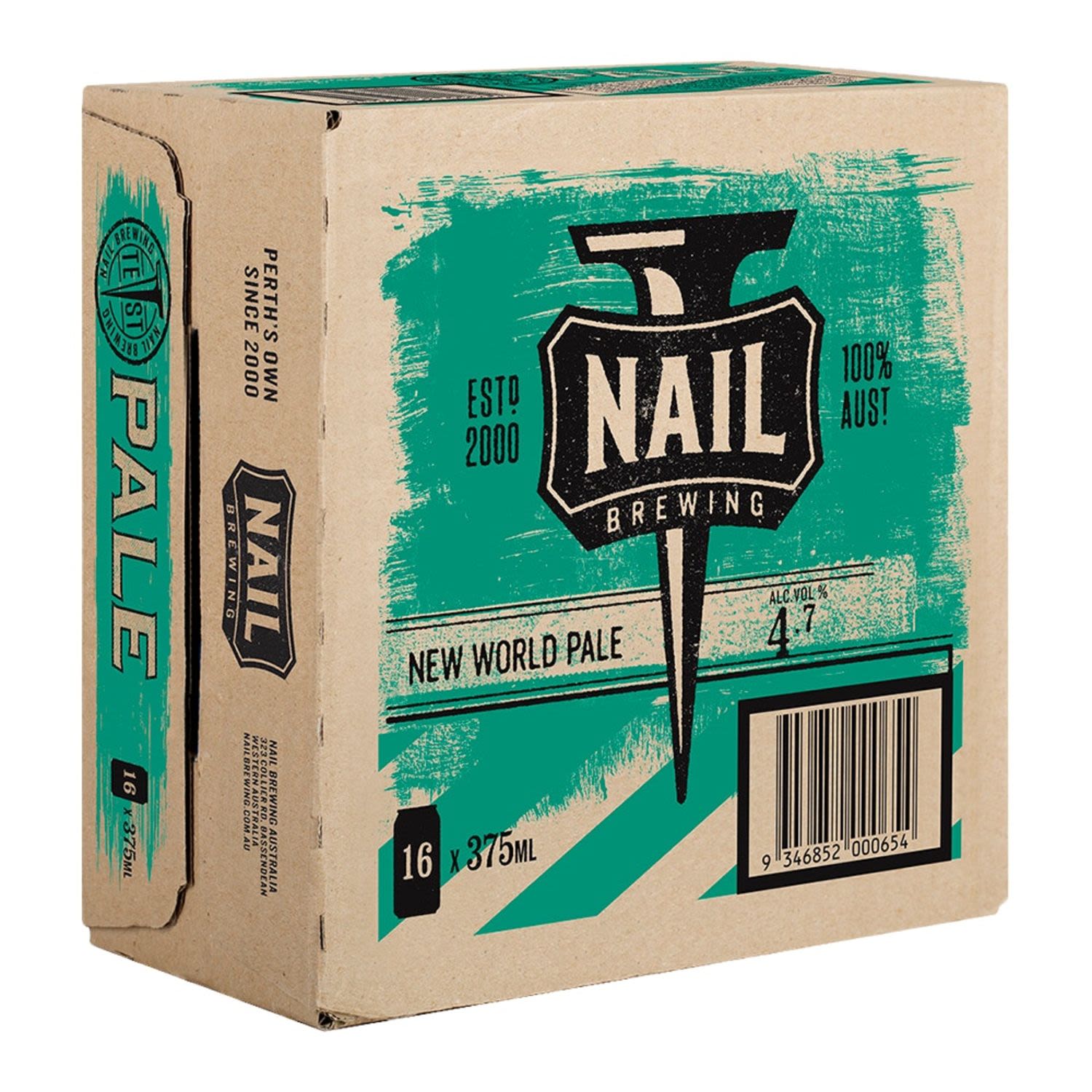 Nail Brewing NBT Pale Ale Can 375mL 16 Pack