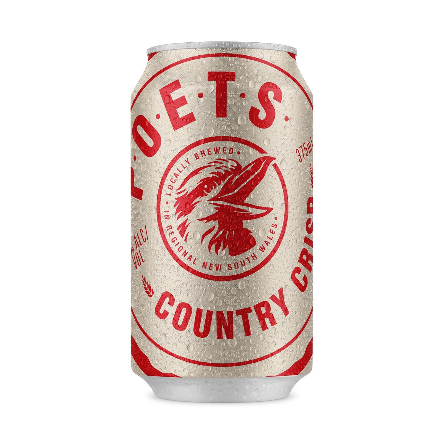 Poets Country Crisp Mid Can 375mL