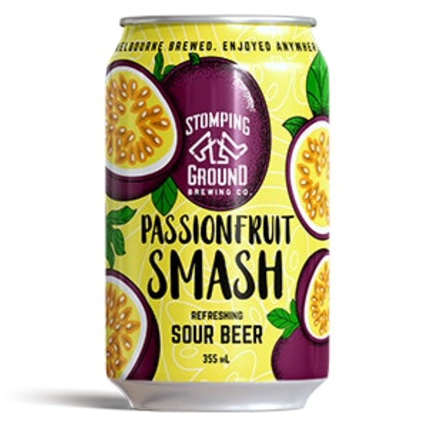 Stomping Ground Passionfruit Smash Sour Can 355mL 4 Pack