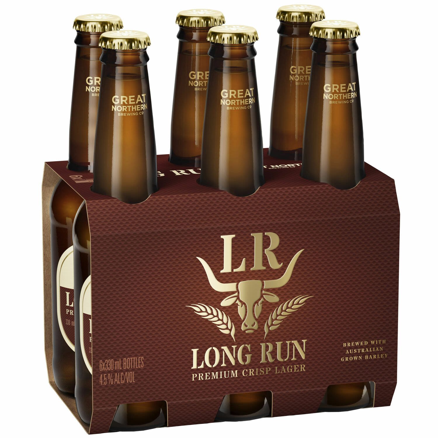 Great Northern Long Run Bottle 330mL 6 Pack