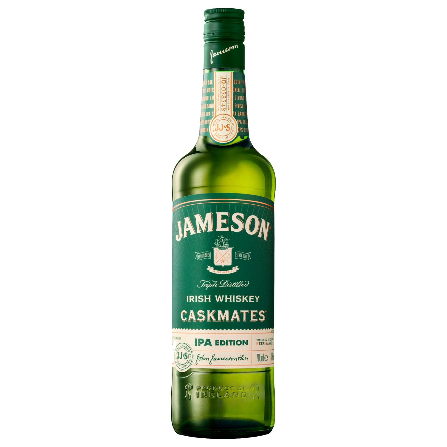 Jameson Caskmates IPA Edition Irish Whiskey 700mL Bottle