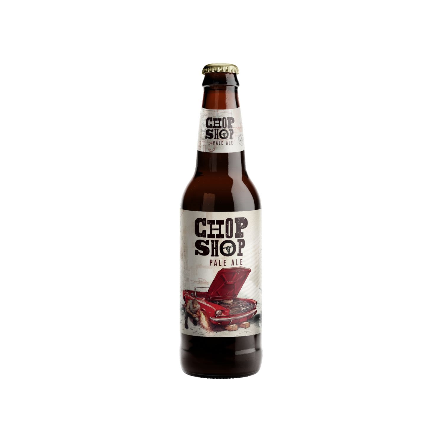 Stockade Brew Co Chop Shop Pale Ale 330mL Bottle