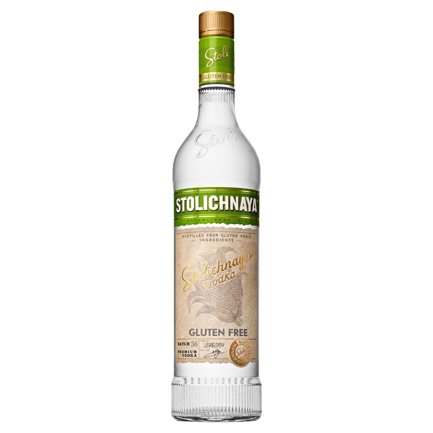 Stolichnaya Gluten Free Vodka 700mL Bottle