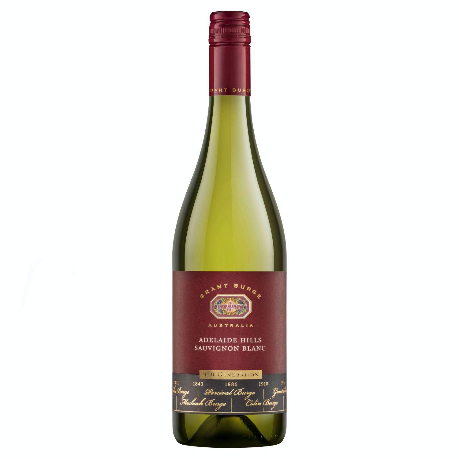 Grant Burge 5th Generation Barossa Sauvignon Blanc 750mL<br /> <br />Alcohol Volume: 13.00%<br /><br />Pack Format: Bottle<br /><br />Standard Drinks: 7.7</br /><br />Pack Type: Bottle<br /><br />Country of Origin: Australia<br /><br />Region: Adelaide Hills<br /><br />Vintage: '2019<br />