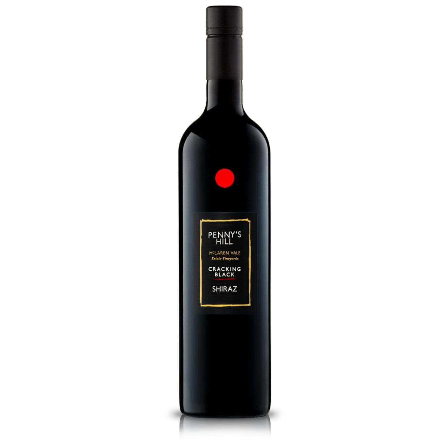 Penny's Hill Cracking Black Shiraz 750mL Bottle