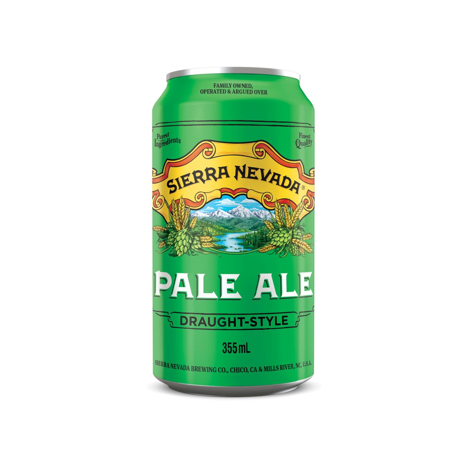 Sierra Nevada Pale Ale Draught Style Can 355mL