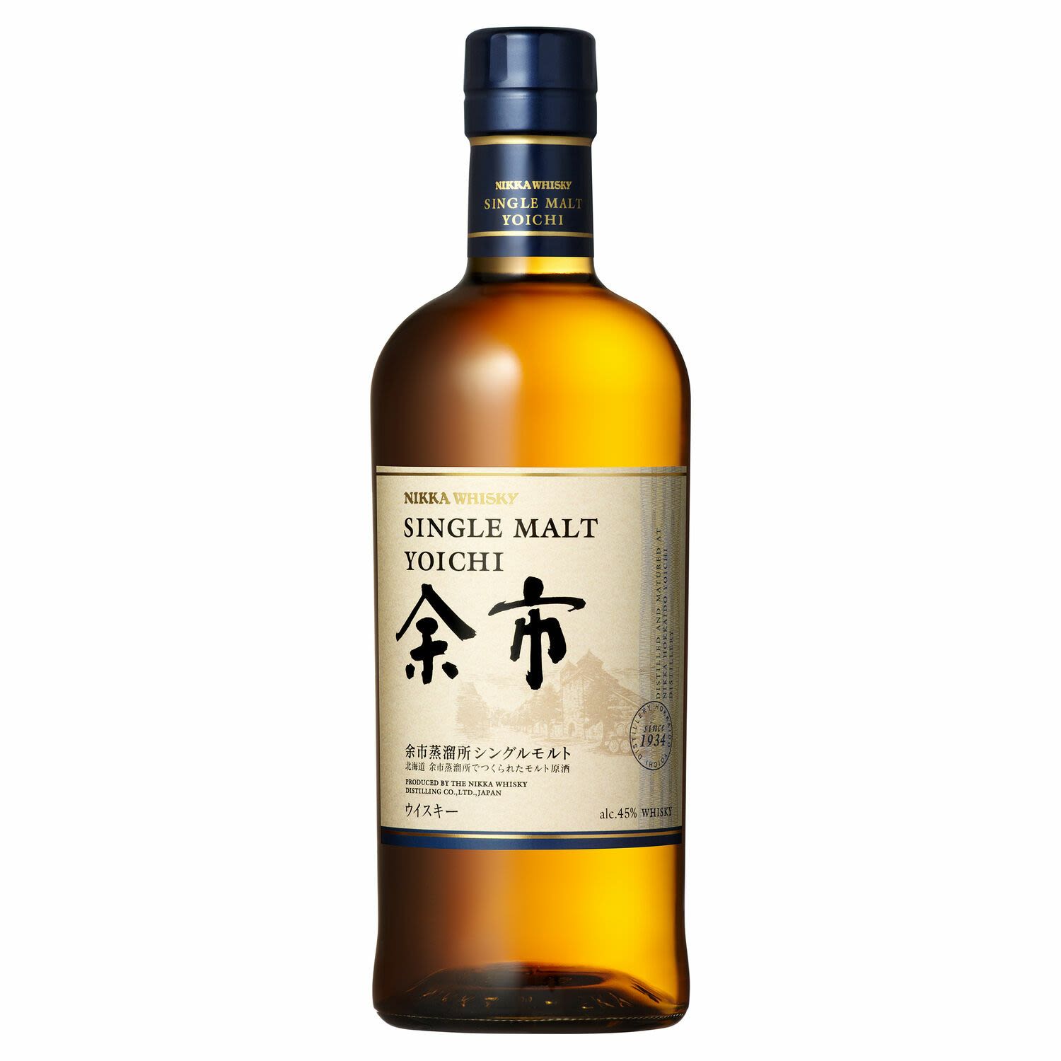 Nikka Yoichi Single Malt Japanese Whisky 45% 700mL