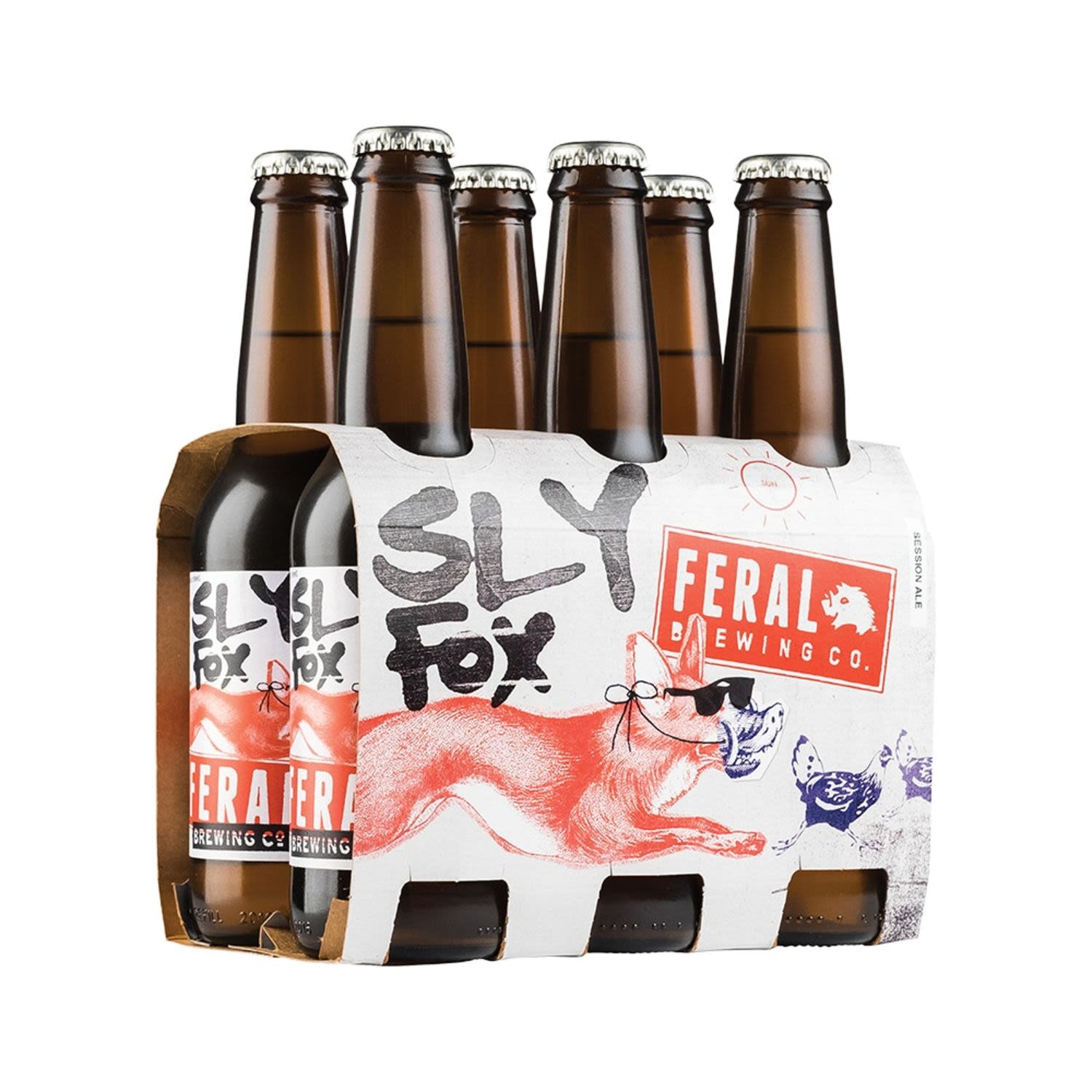 Feral Sly Fox Session Ale Bottle 330mL 6 Pack