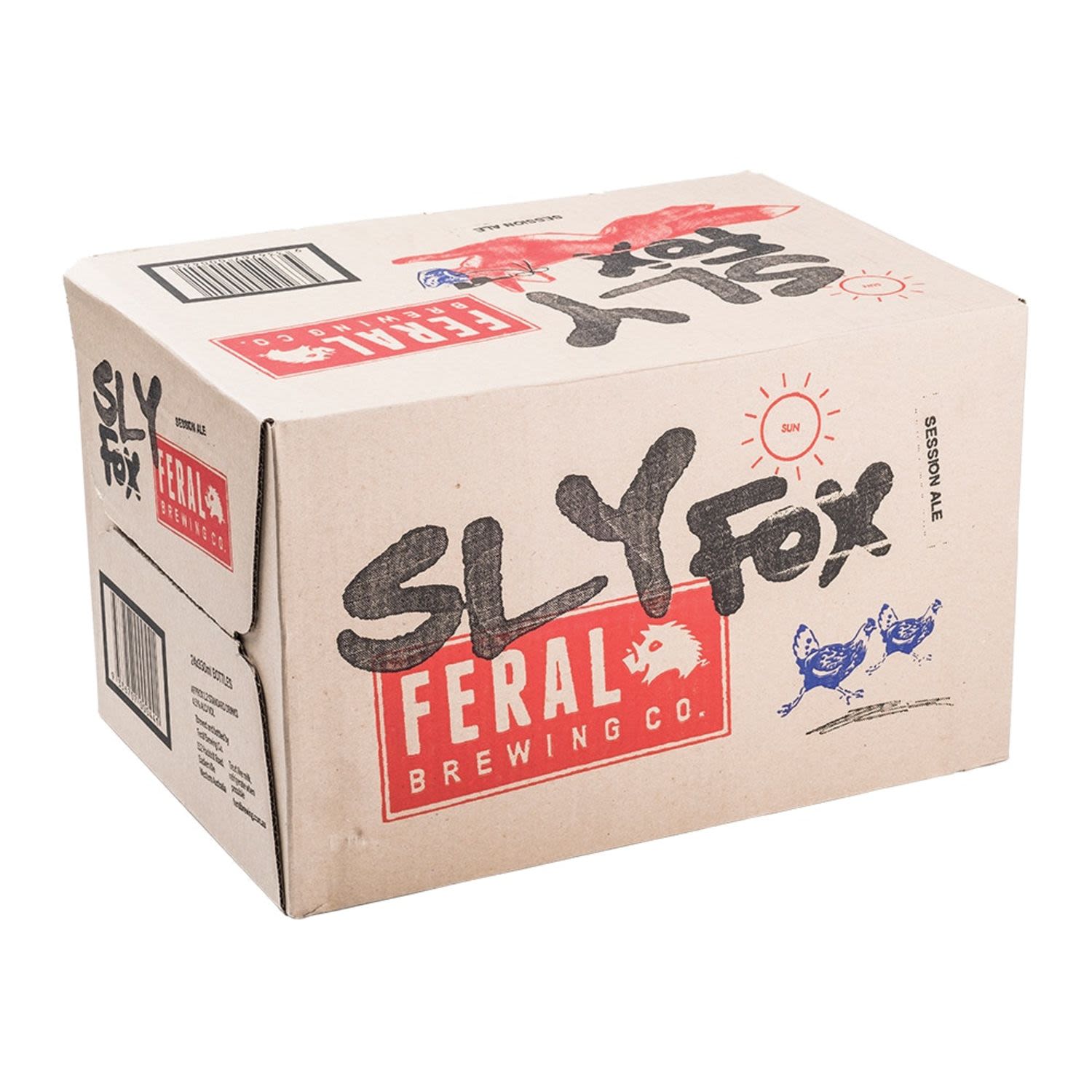 Feral Sly Fox Session Ale Bottle 330mL 24 Pack