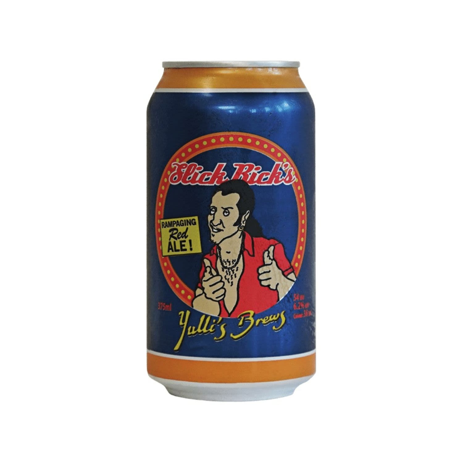 Yulli's Slick Rick's Rampaging Red Ale Can 375mL 4 Pack