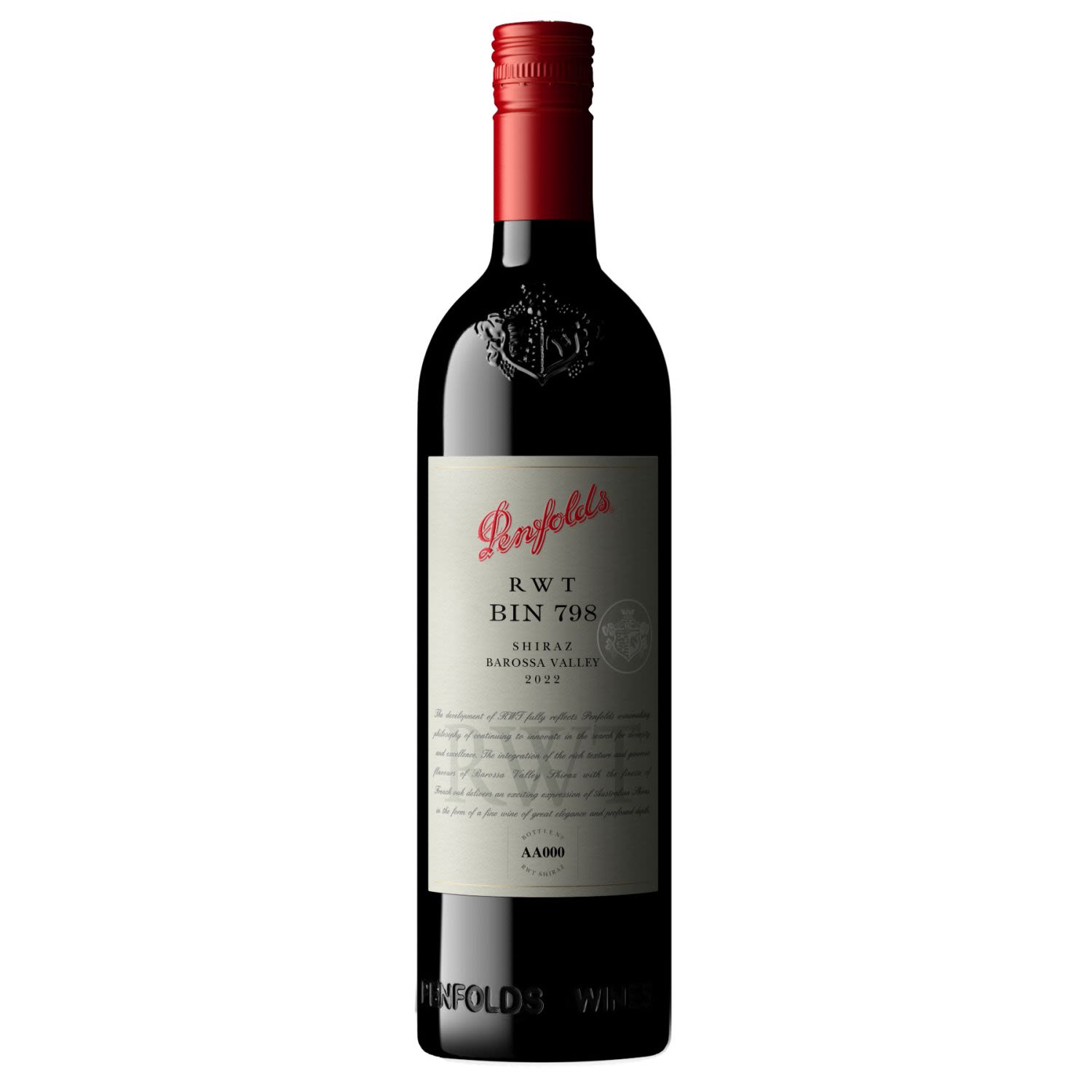 Penfolds RWT Shiraz 2022 750mL