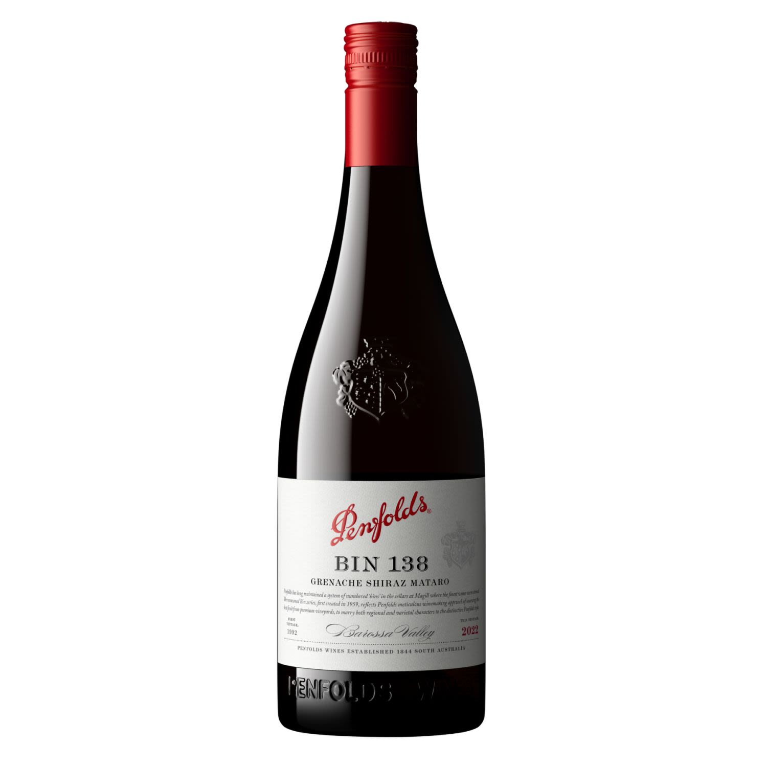 Penfolds Bin 138 Grenache Shiraz Mataro 2022 750mL