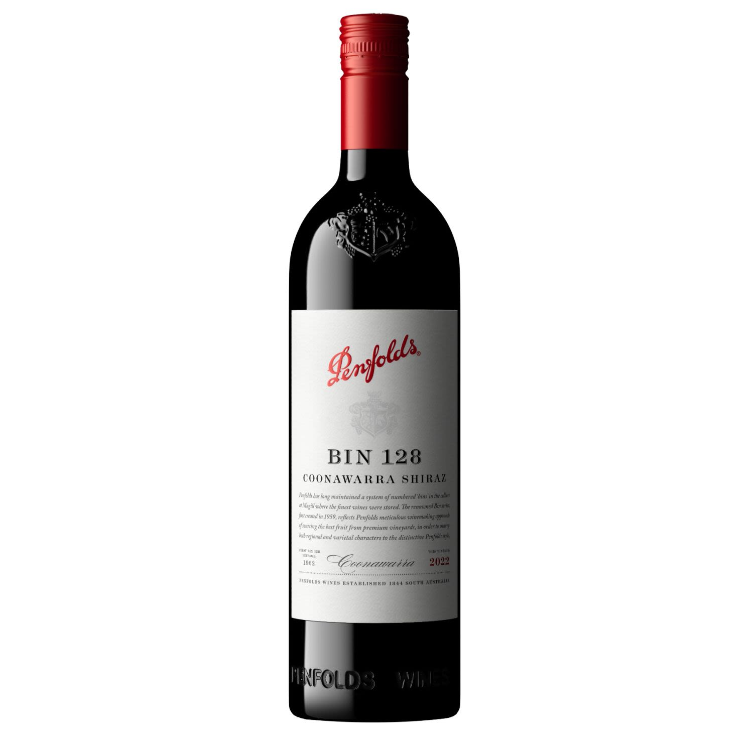 Penfolds Bin 128 Coonawarra Shiraz 2022 750mL