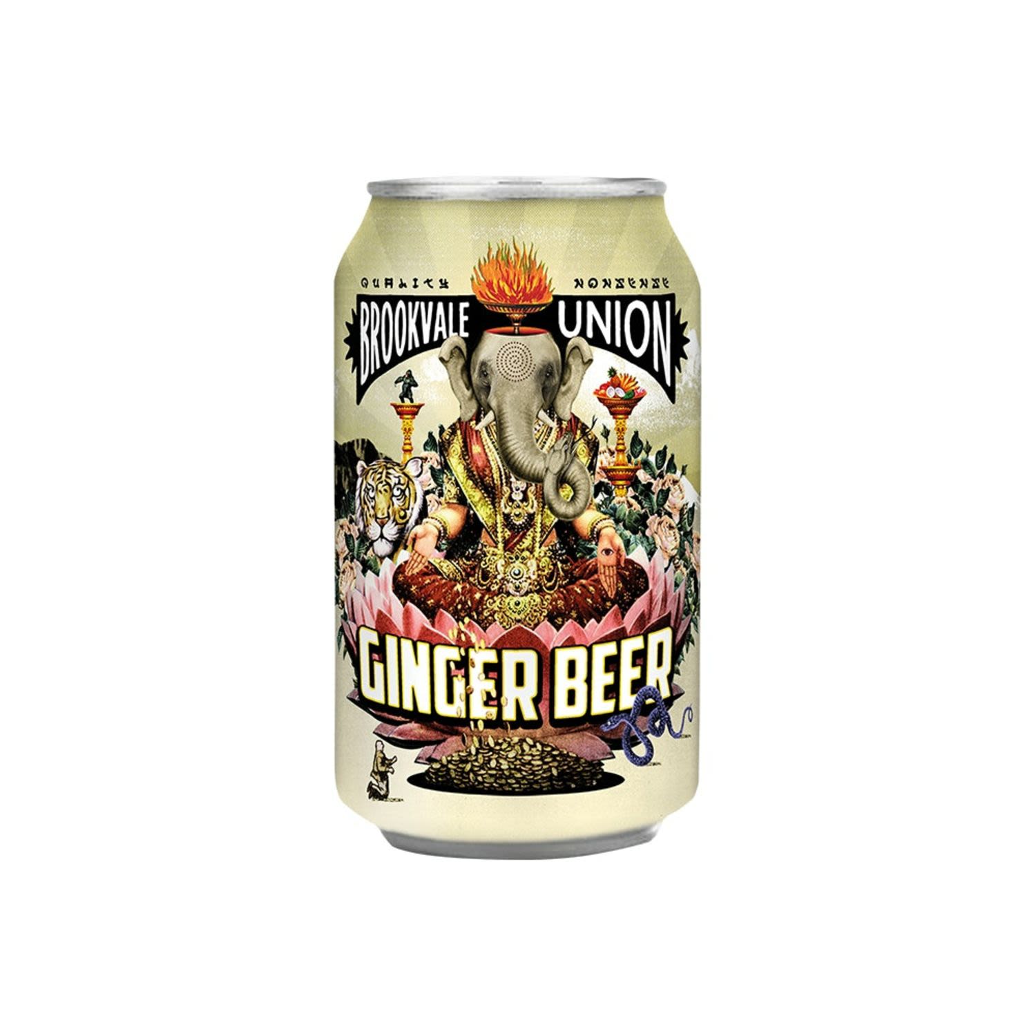 Brookvale Union Ginger Beer Can 330mL