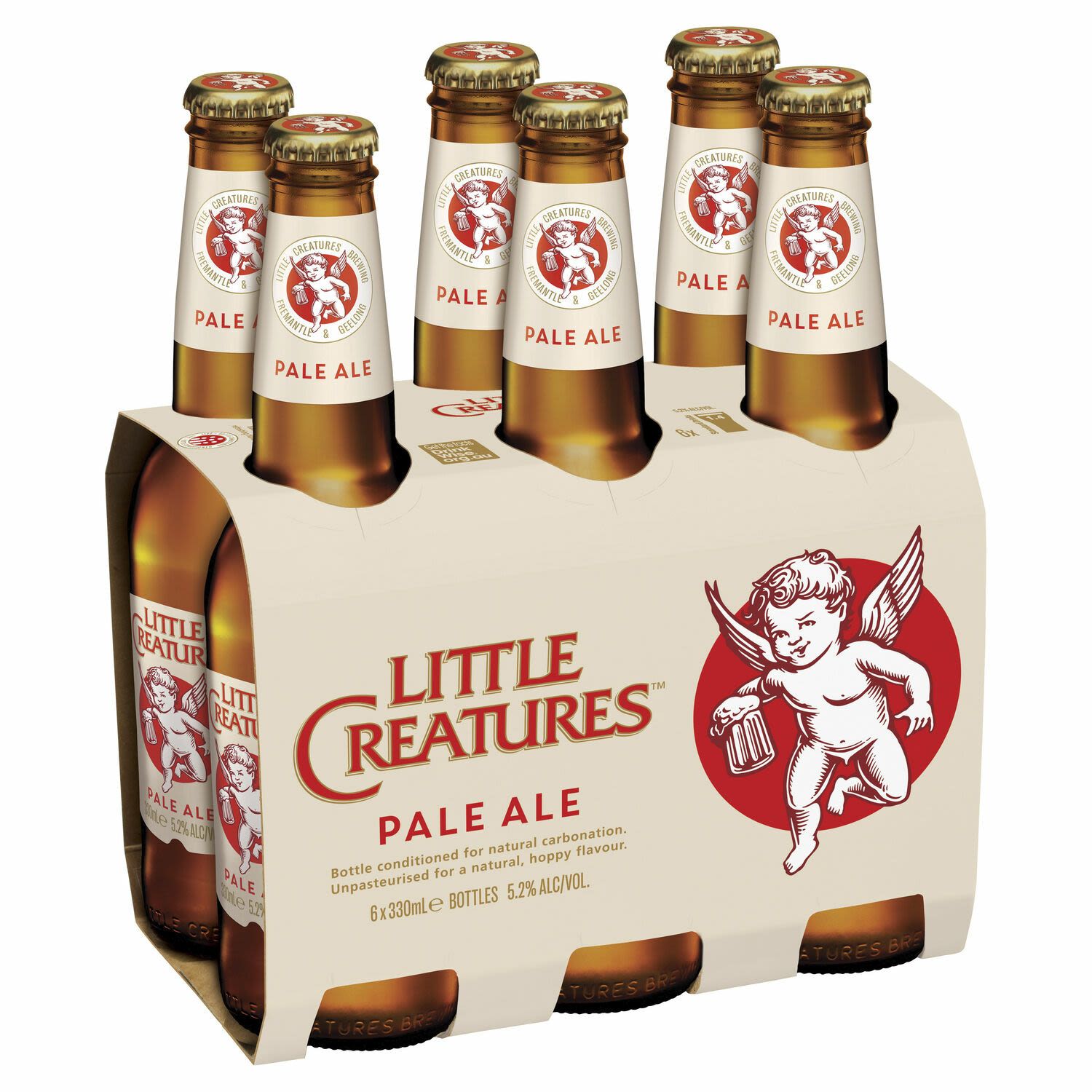 Little Creatures Pale Ale Bottle 330mL 6 Pack