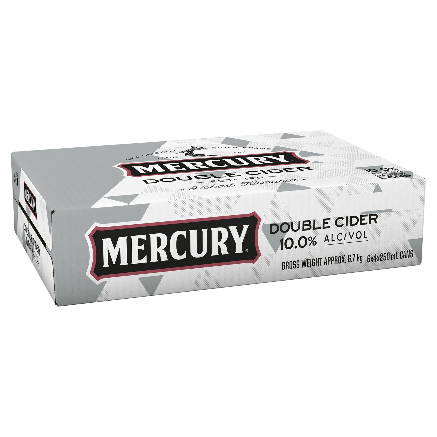 Mercury Double Cider Can 250mL 24 Pack