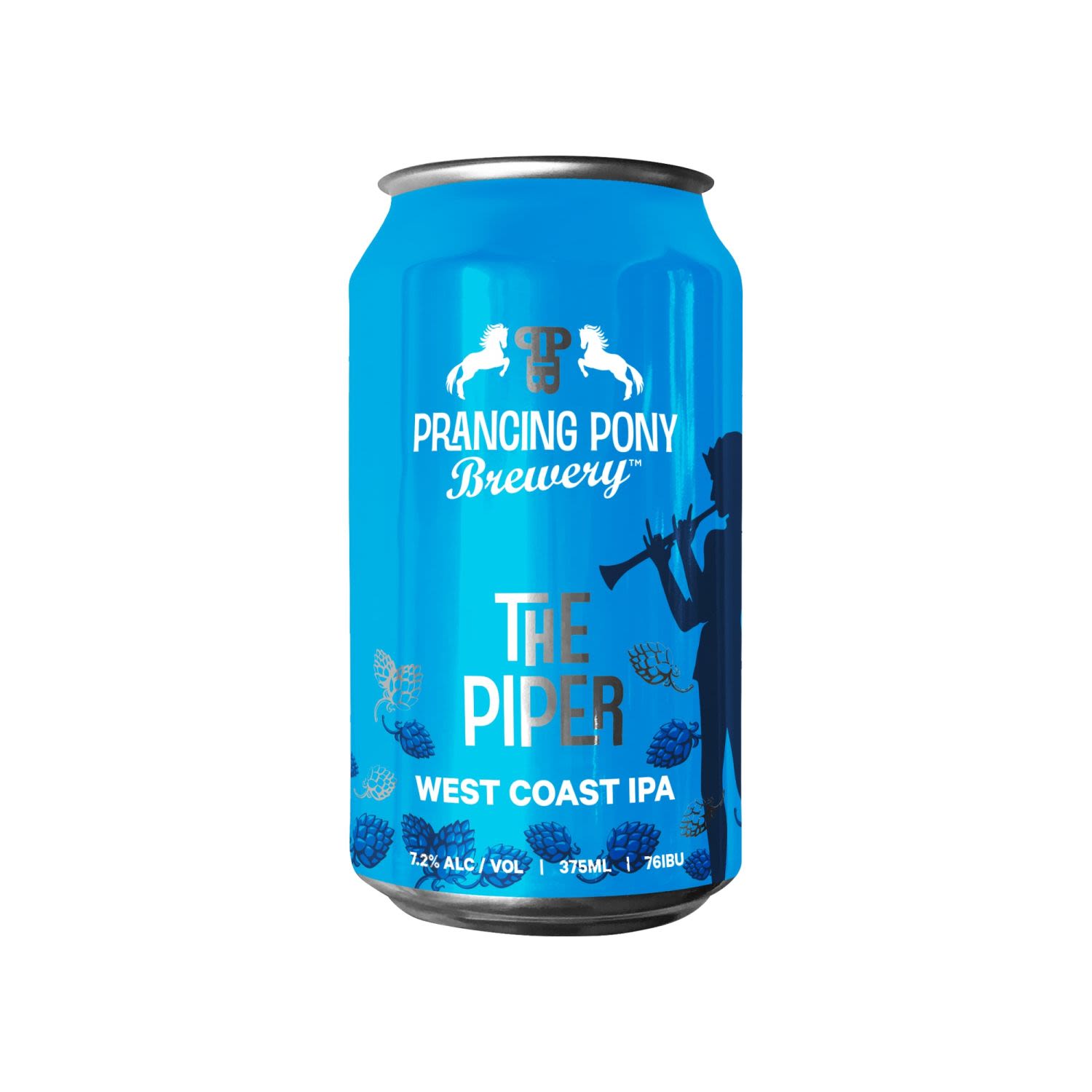 Prancing Pony Brewery The Piper - West Coast IPA Can 375mL 4 Pack