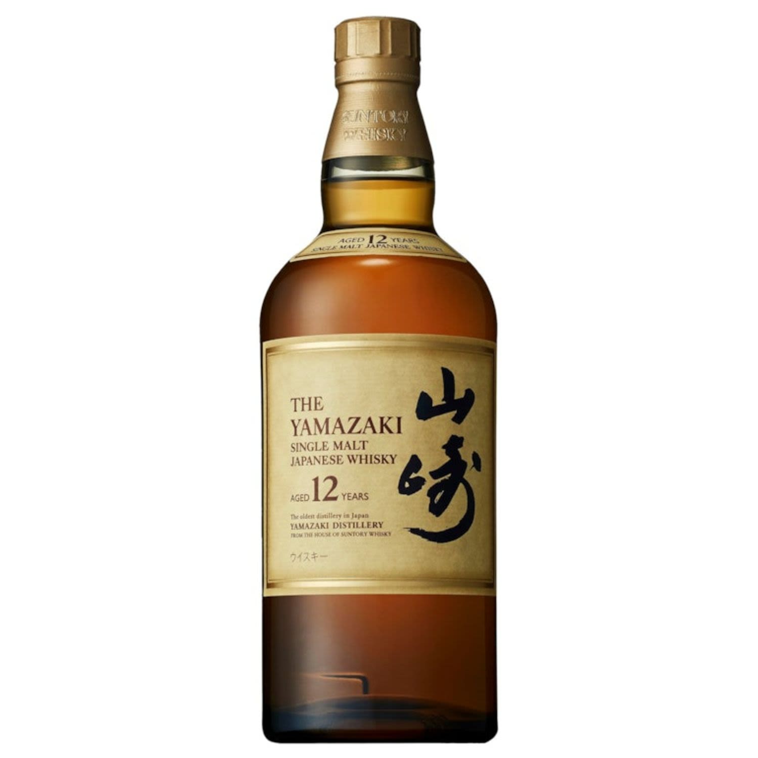 Yamazaki 12 Year Old Single Malt Japanese Whisky 700mL Bottle