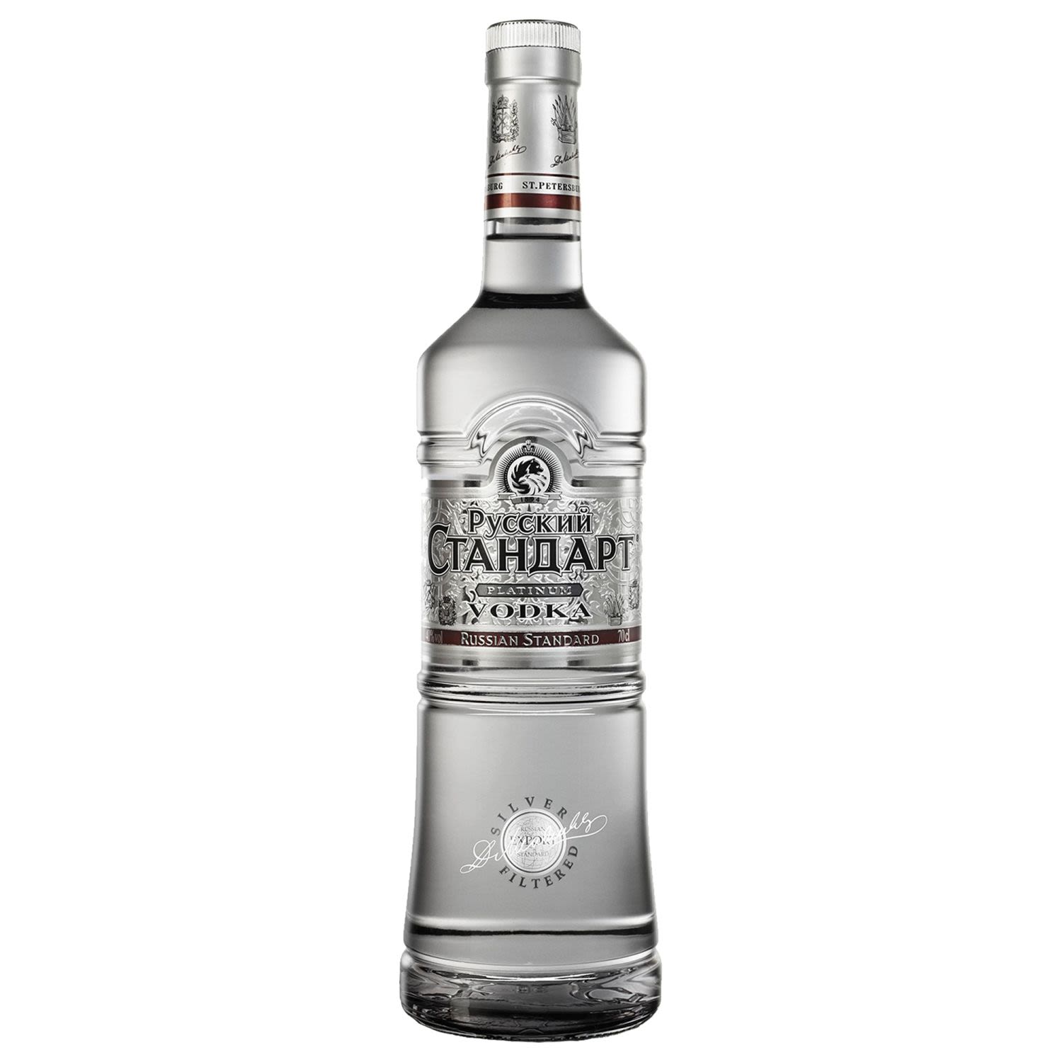 Russian Standard Platinum Vodka 700mL Bottle