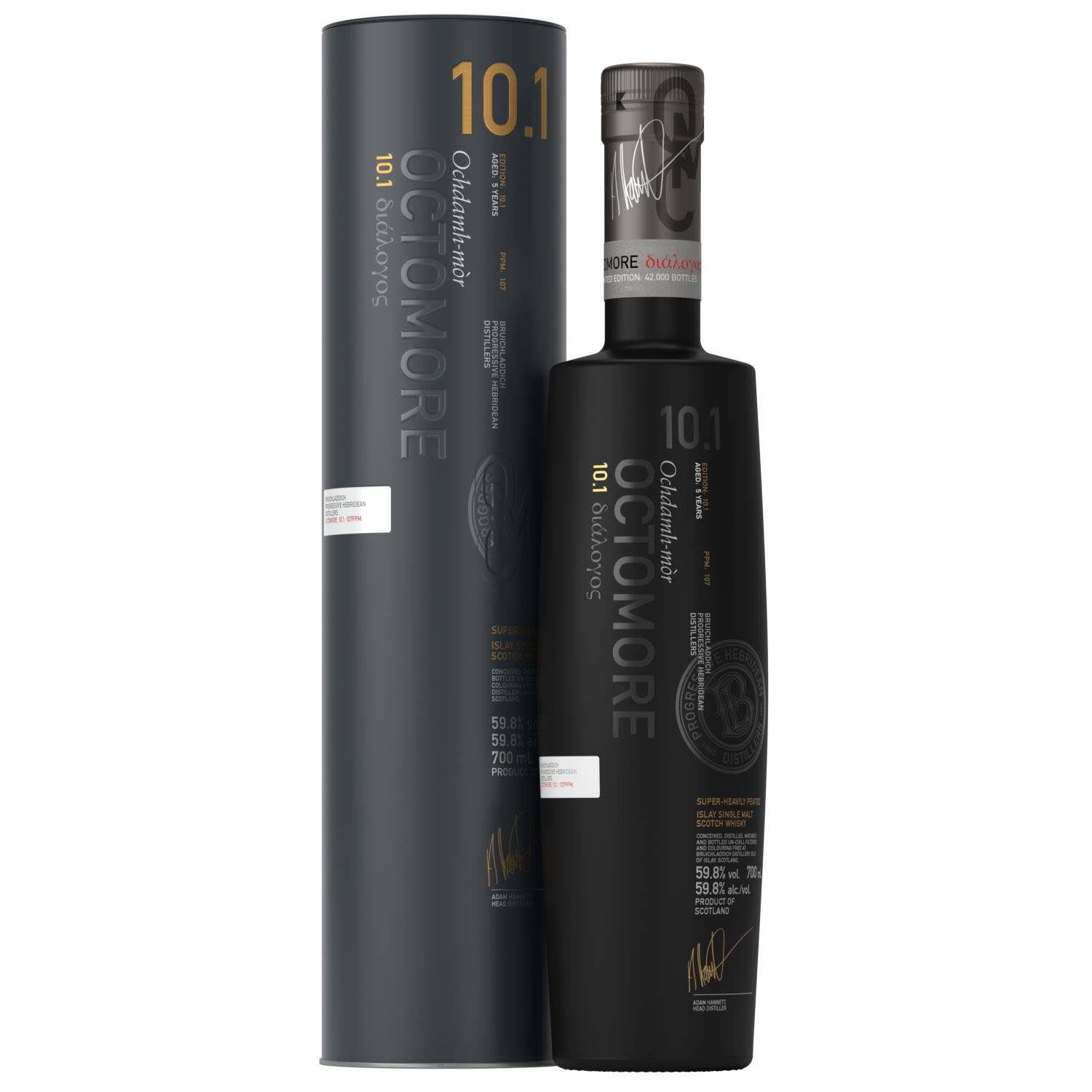 Octomore 10.1 Islay Single Malt Scotch Whisky 700mL Bottle