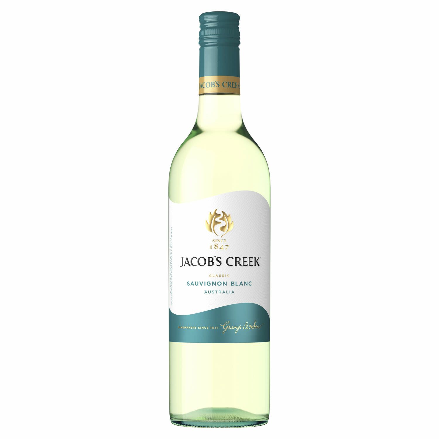 Jacob's Creek Classic Sauvignon Blanc<br /> <br />Alcohol Volume: 12.20%<br /><br />Pack Format: Bottle<br /><br />Standard Drinks: 7.2</br /><br />Pack Type: Bottle<br /><br />Country of Origin: Australia<br /><br />Region: n/a<br /><br />Vintage: '2018<br />