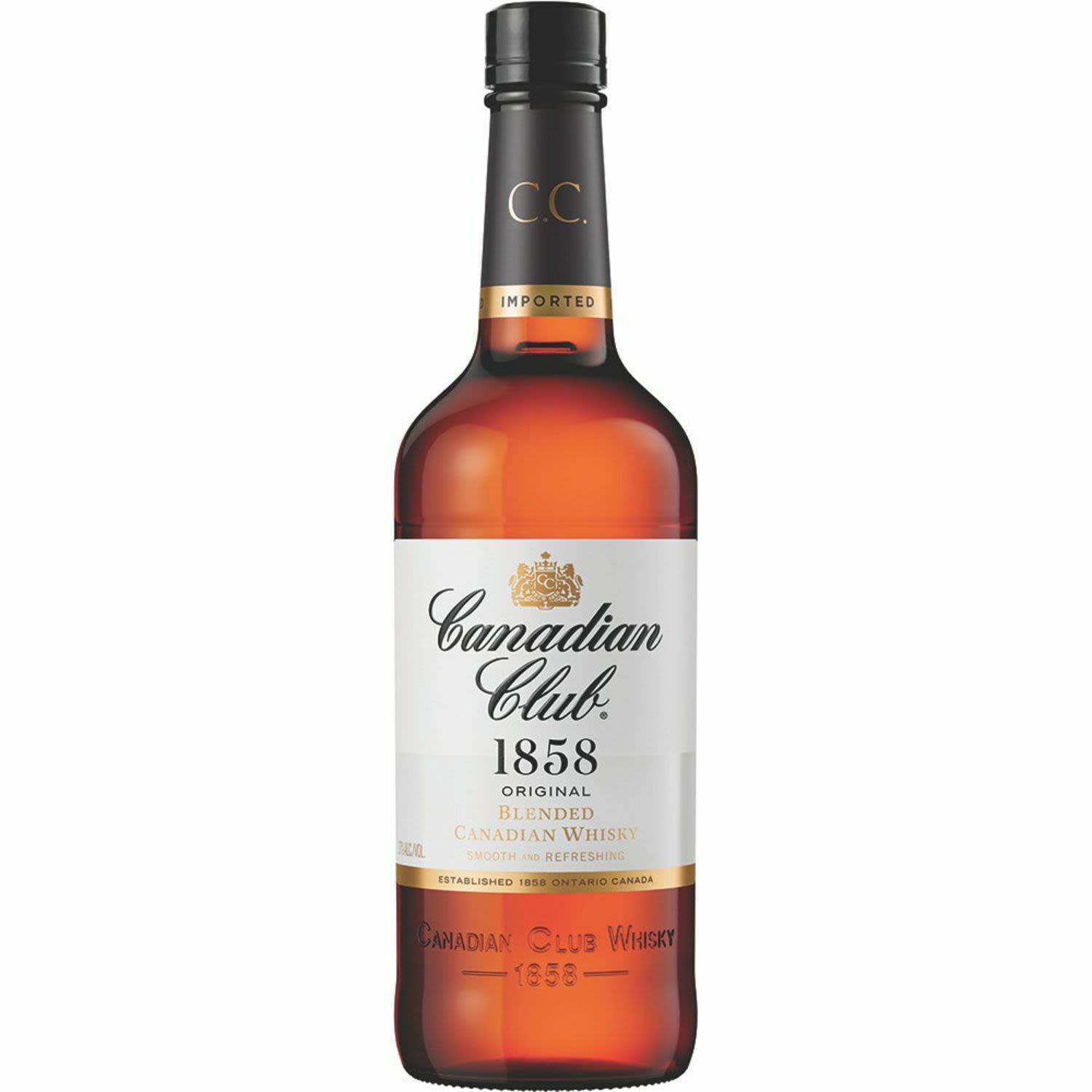 Canadian Club Canadian Club Original 1L Bottle, 1 Litre 