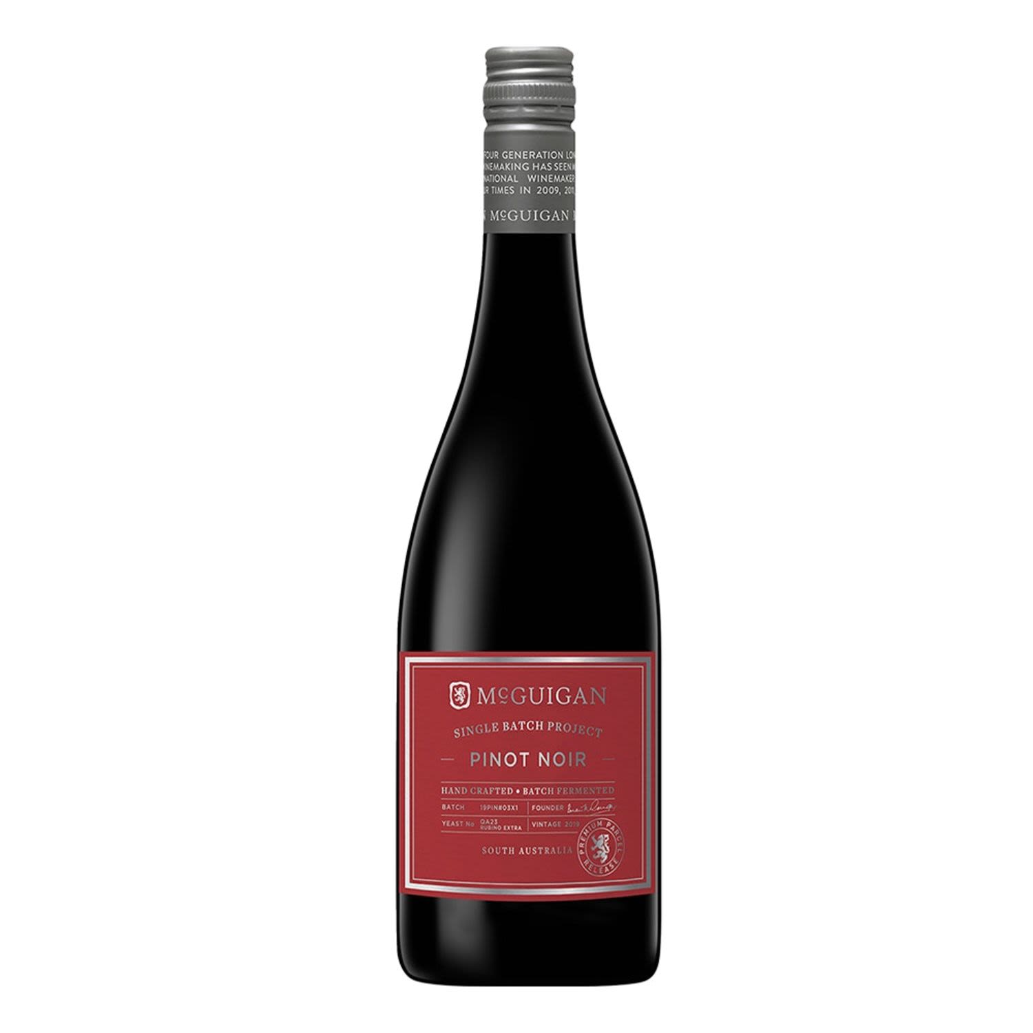 McGuigan Single Batch Project Pinot Noir 750mL Bottle