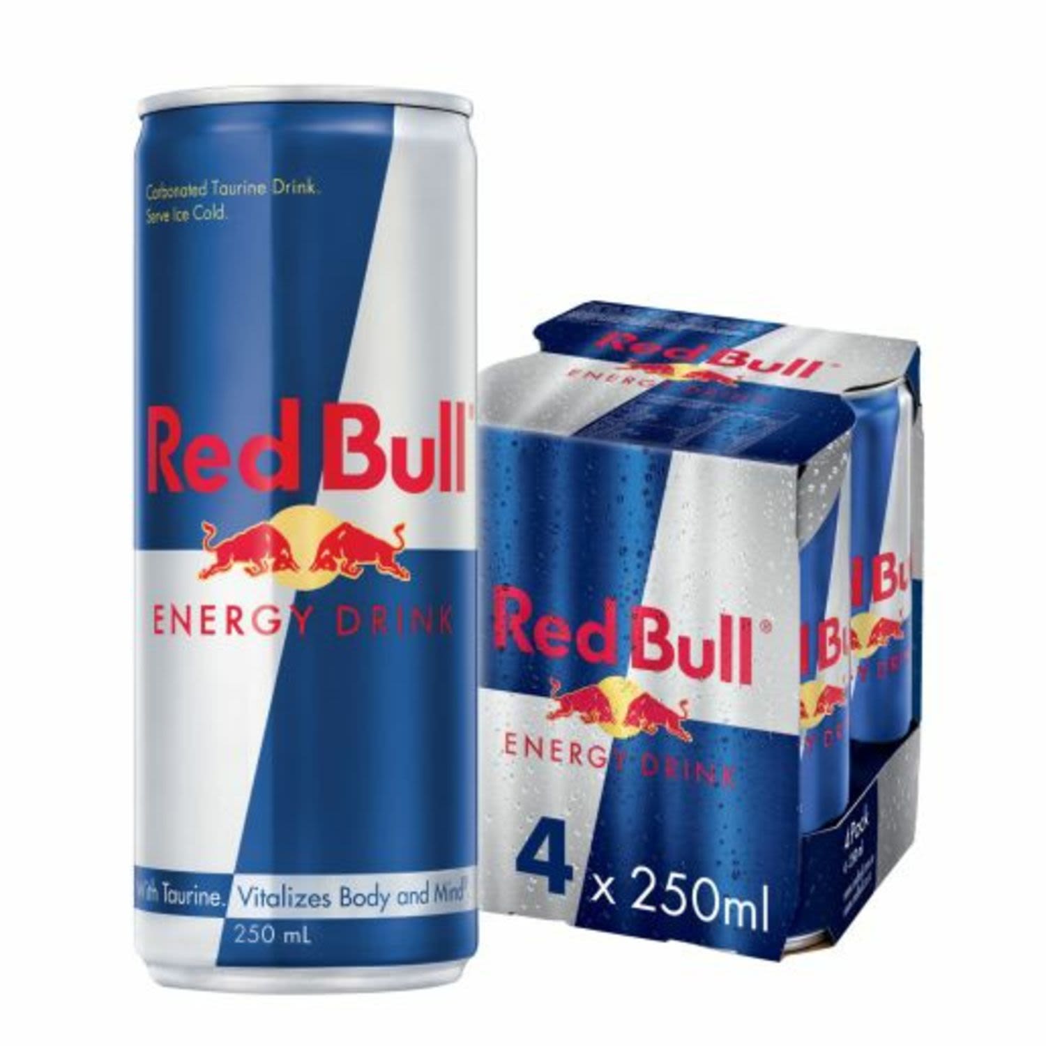 Red Bull Energy Drink 250ml Can 4 Pack