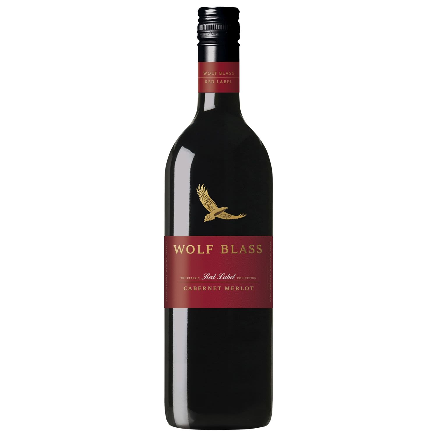 Wolf Blass Red Label Cabernet Merlot 750mL Bottle