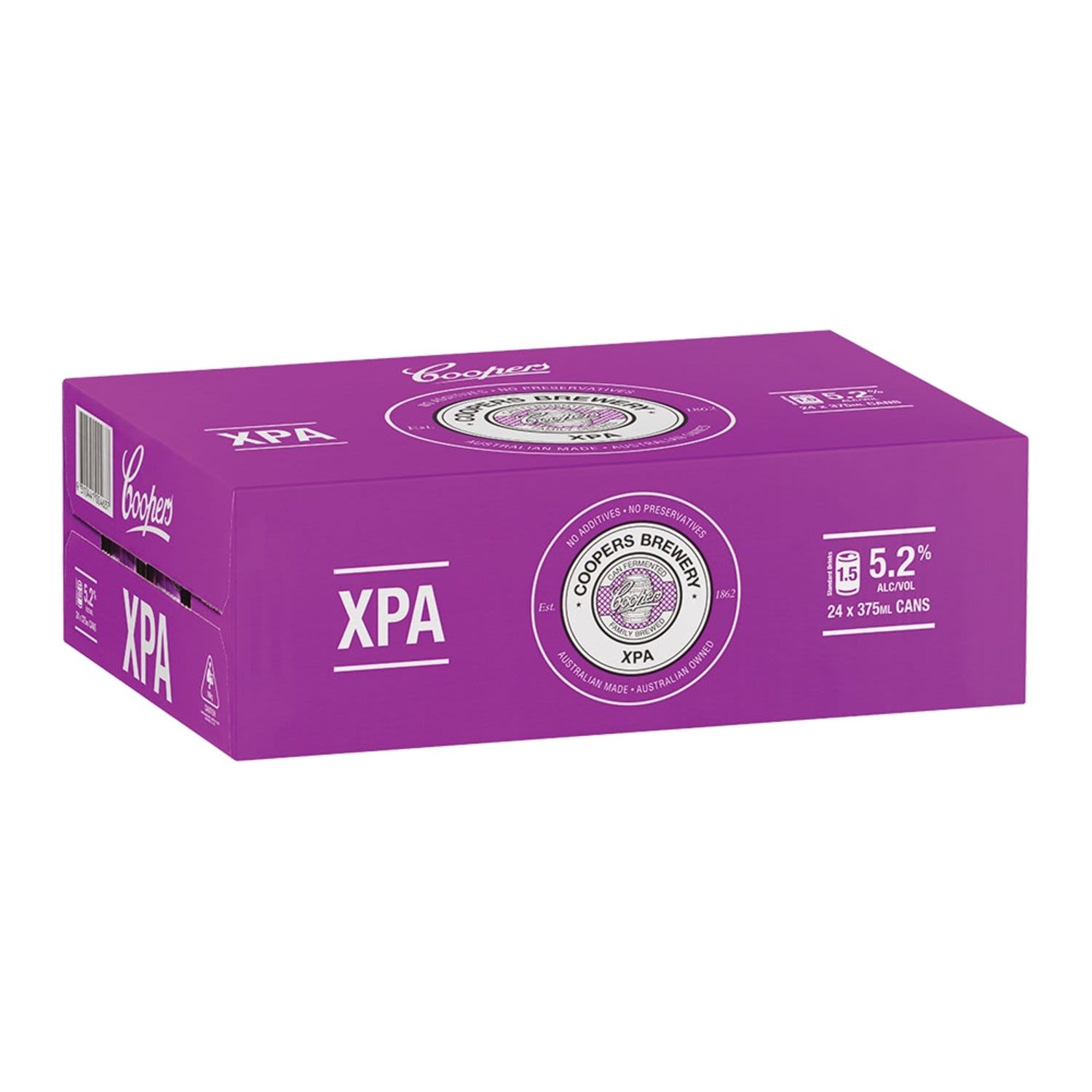 Coopers XPA Can 375mL 24 Pack