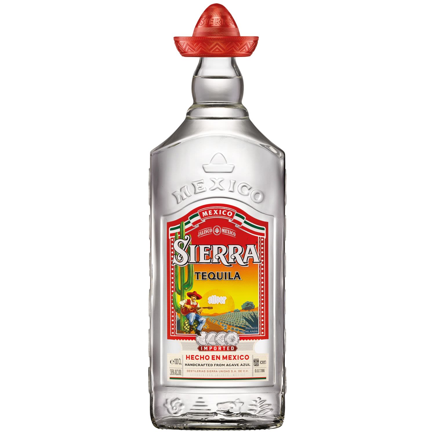 Sierra Tequila Silver 1L Bottle