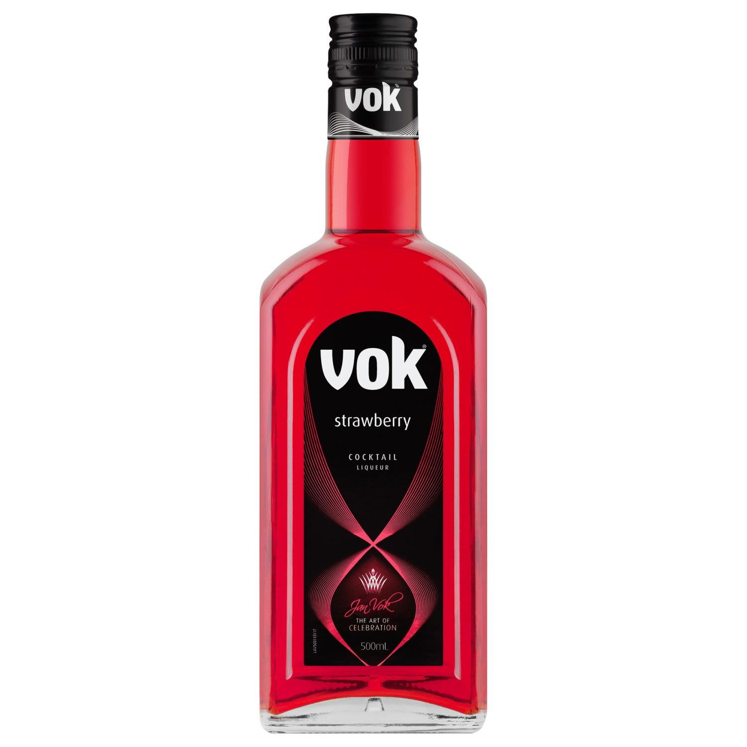 Vok Strawberry Liqueur 500mL Bottle