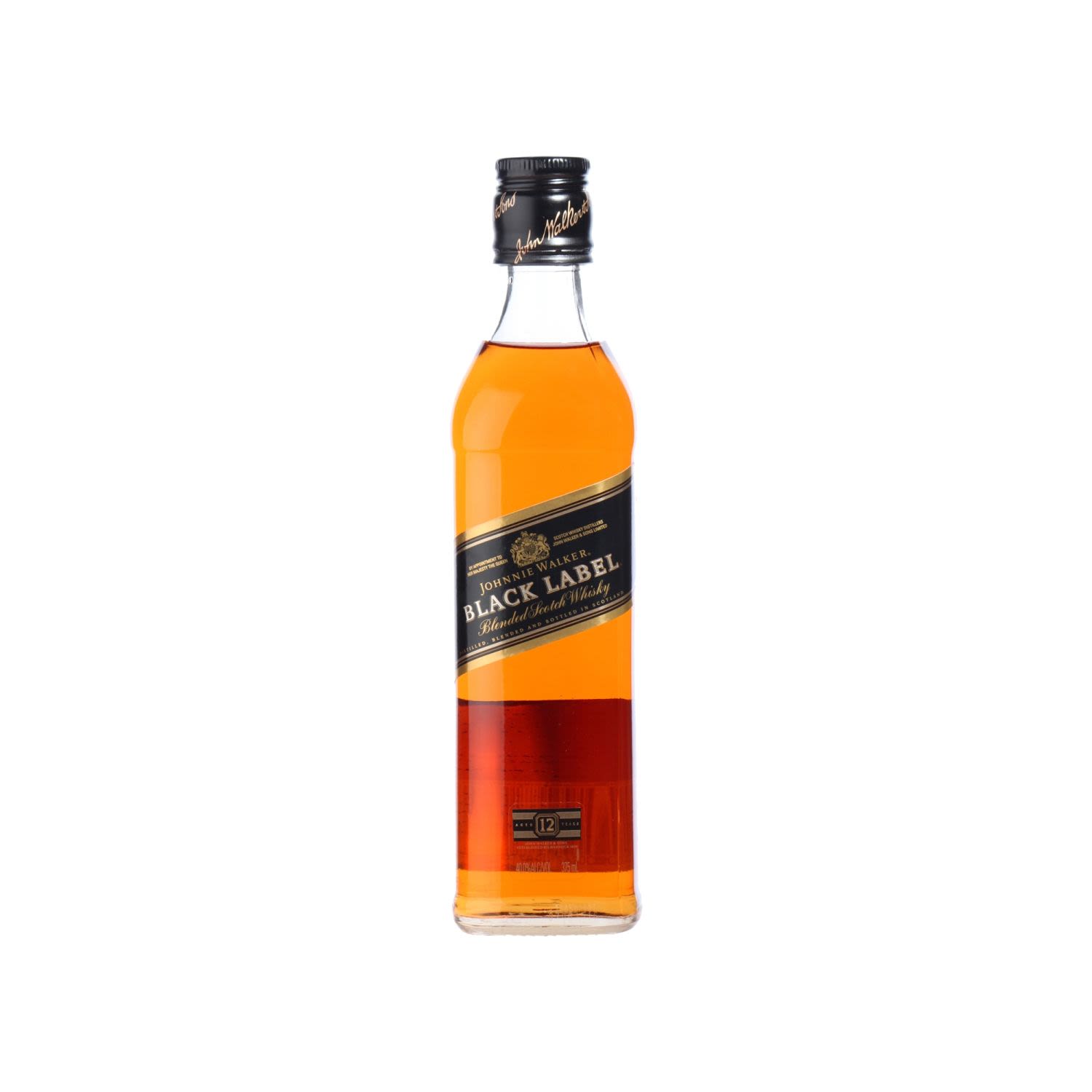 Johnnie Walker Black Label Scotch Whisky 375mL Bottle