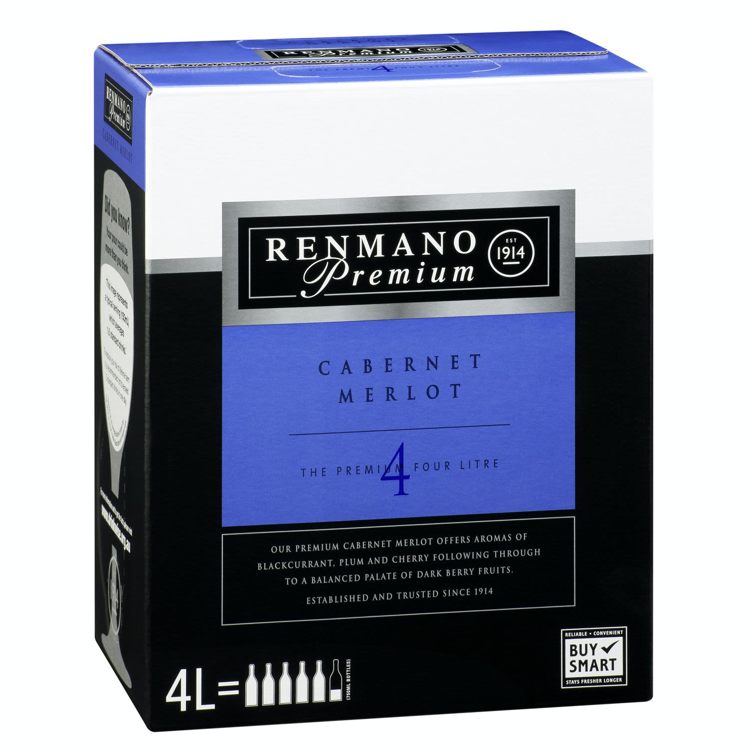 Renmano Premium Cabernet Merlot Cask 4L