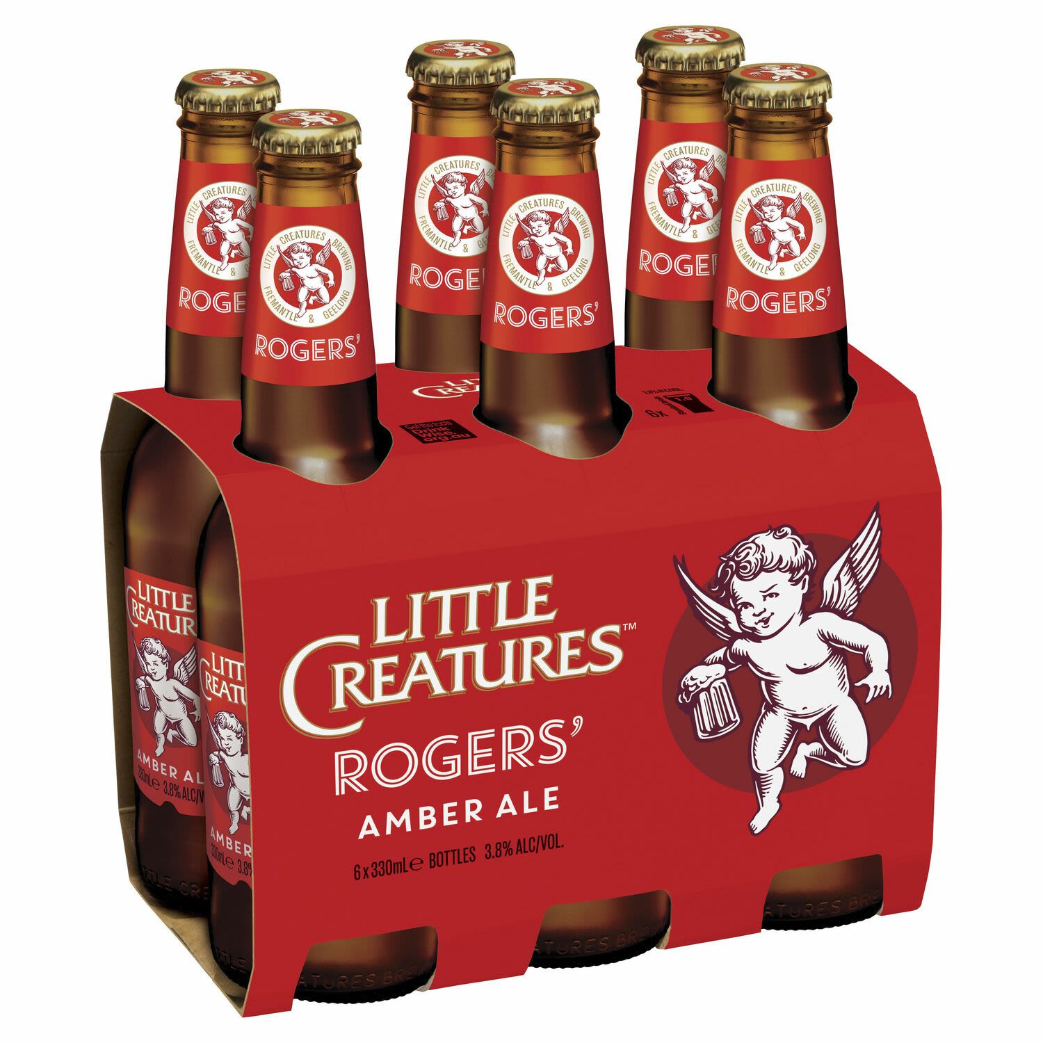 Little Creatures Rogers' Bottle 330mL 6 Pack - Storefront EN