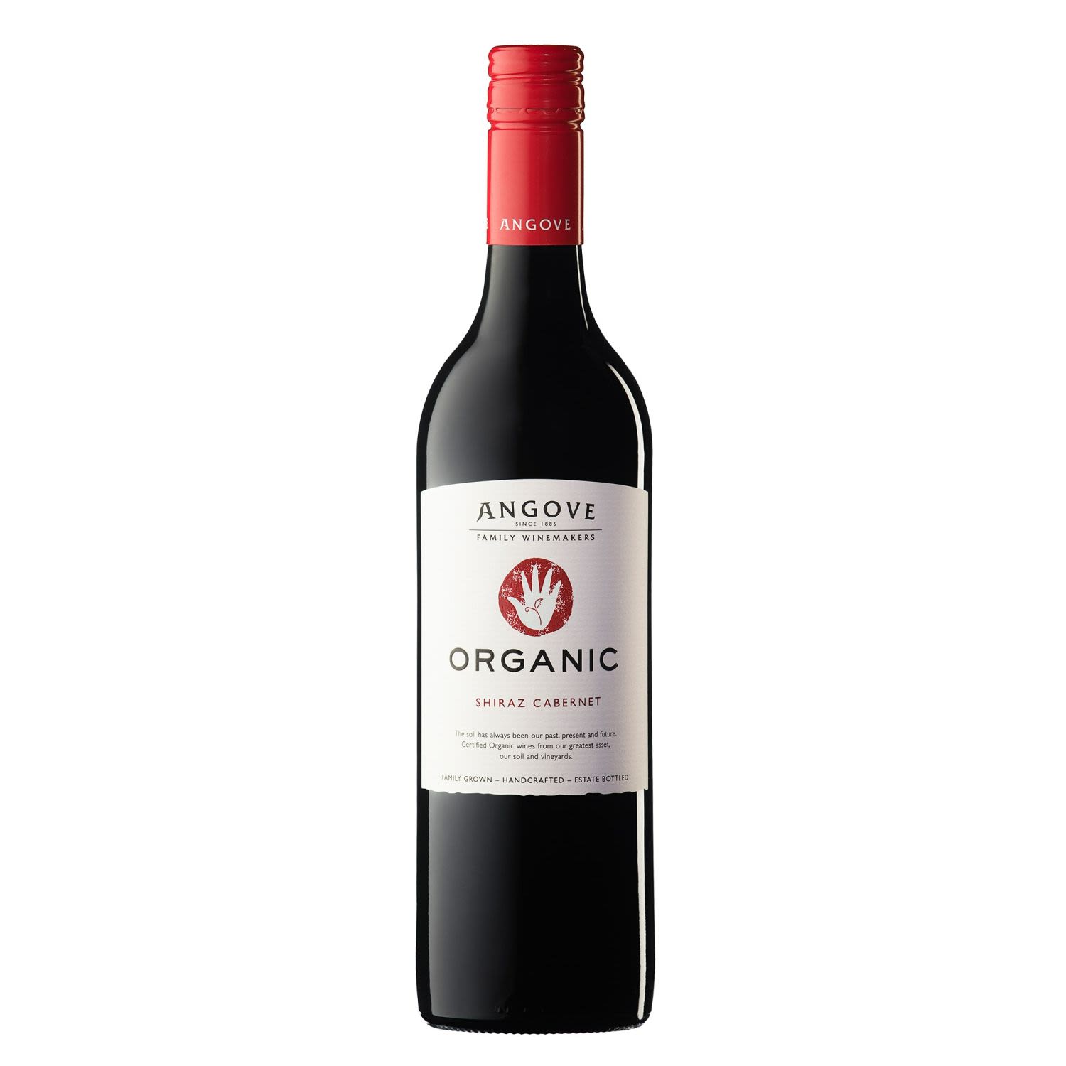 Angove Organic Shiraz Cabernet 750mL Bottle