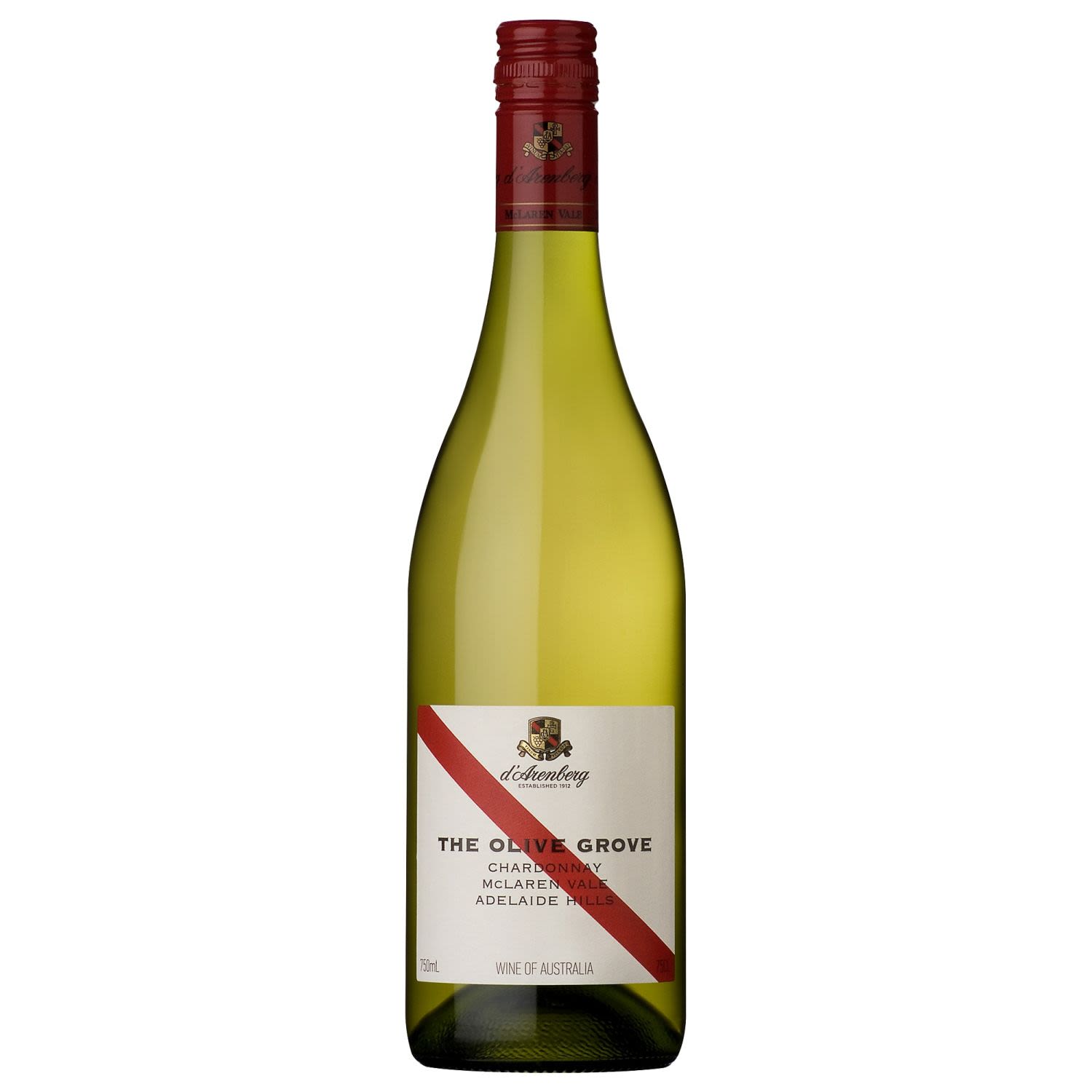 d'Arenberg Olive Grove Chardonnay 750mL Bottle