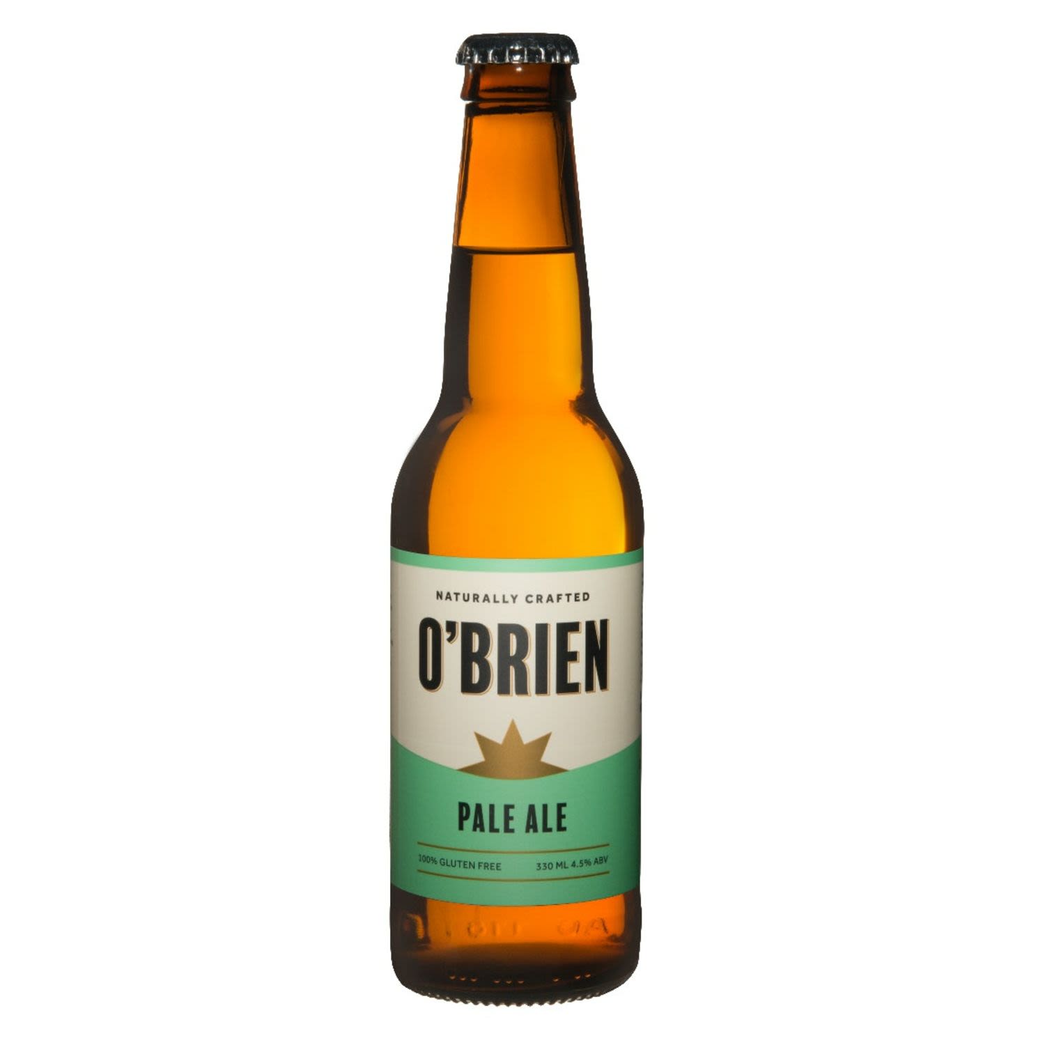 O'Brien Gluten Free Pale Ale Bottle Case 330mL 24 Pack