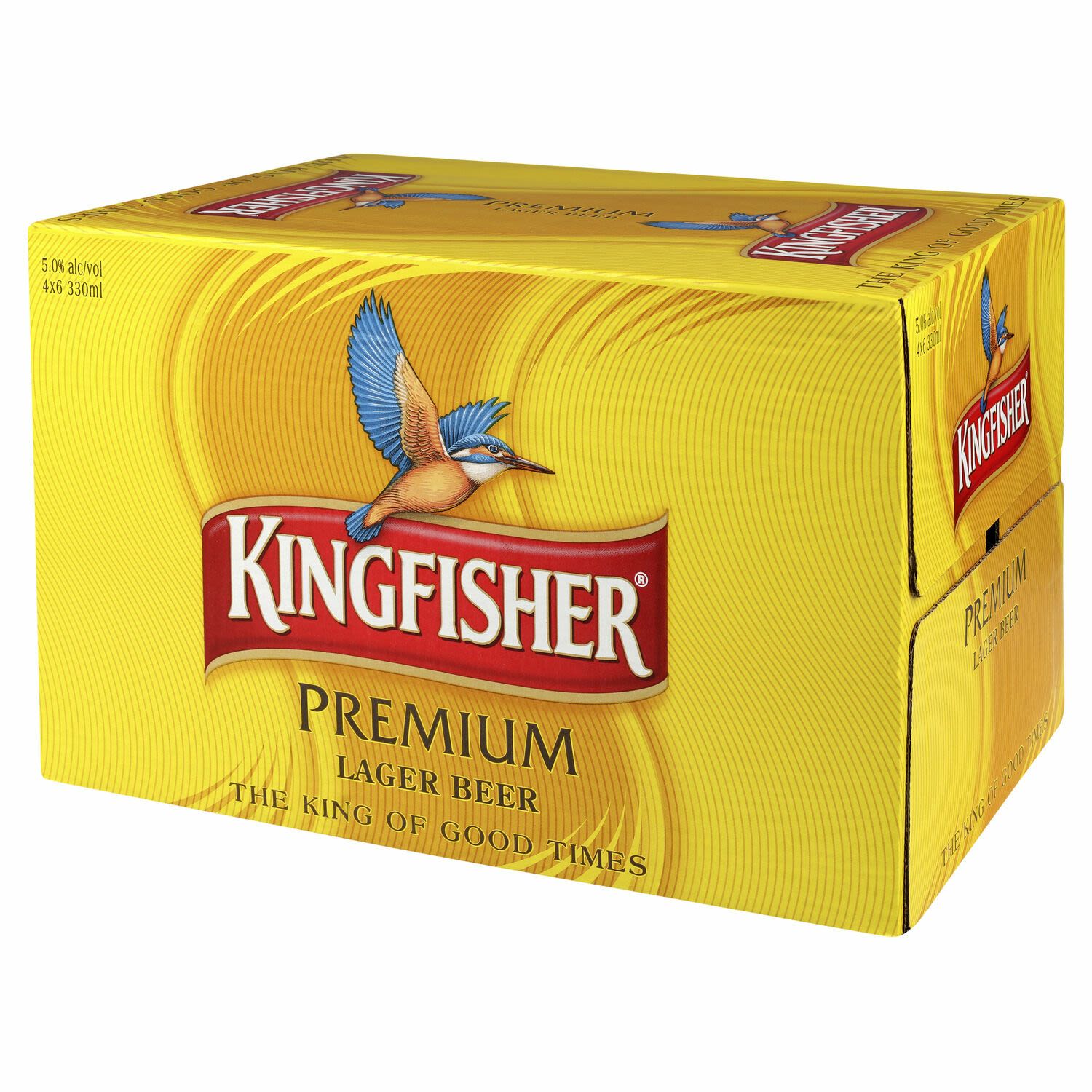 Kingfisher Premium Bottle 330mL 24 Pack