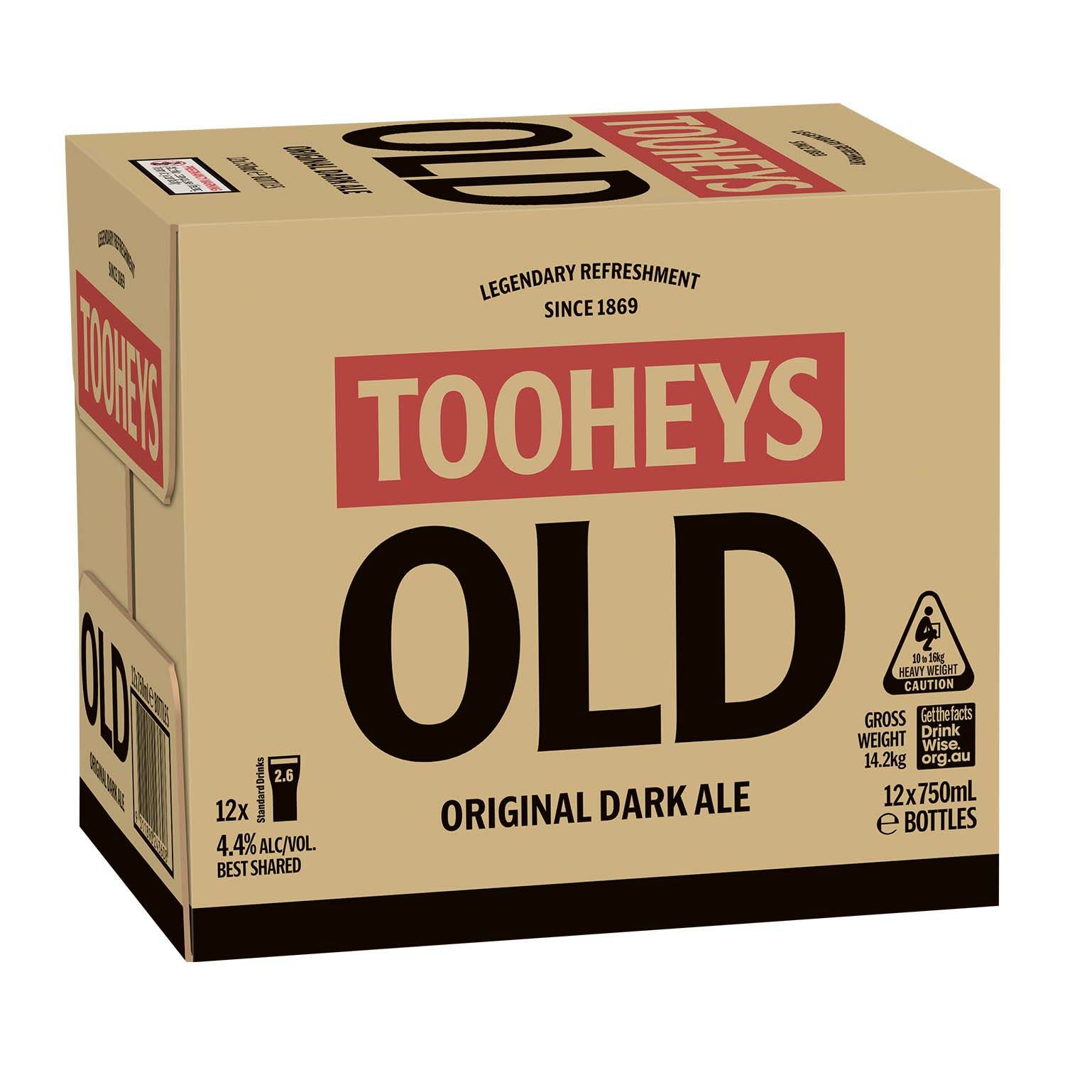 Tooheys Old Bottle 750mL 12 Pack