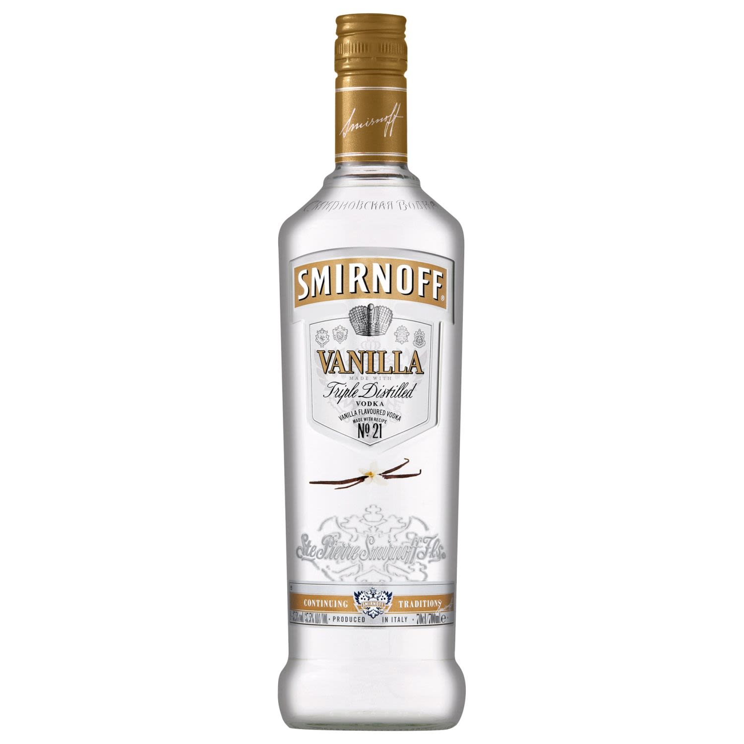 Smirnoff Vanilla Vodka 700mL Bottle