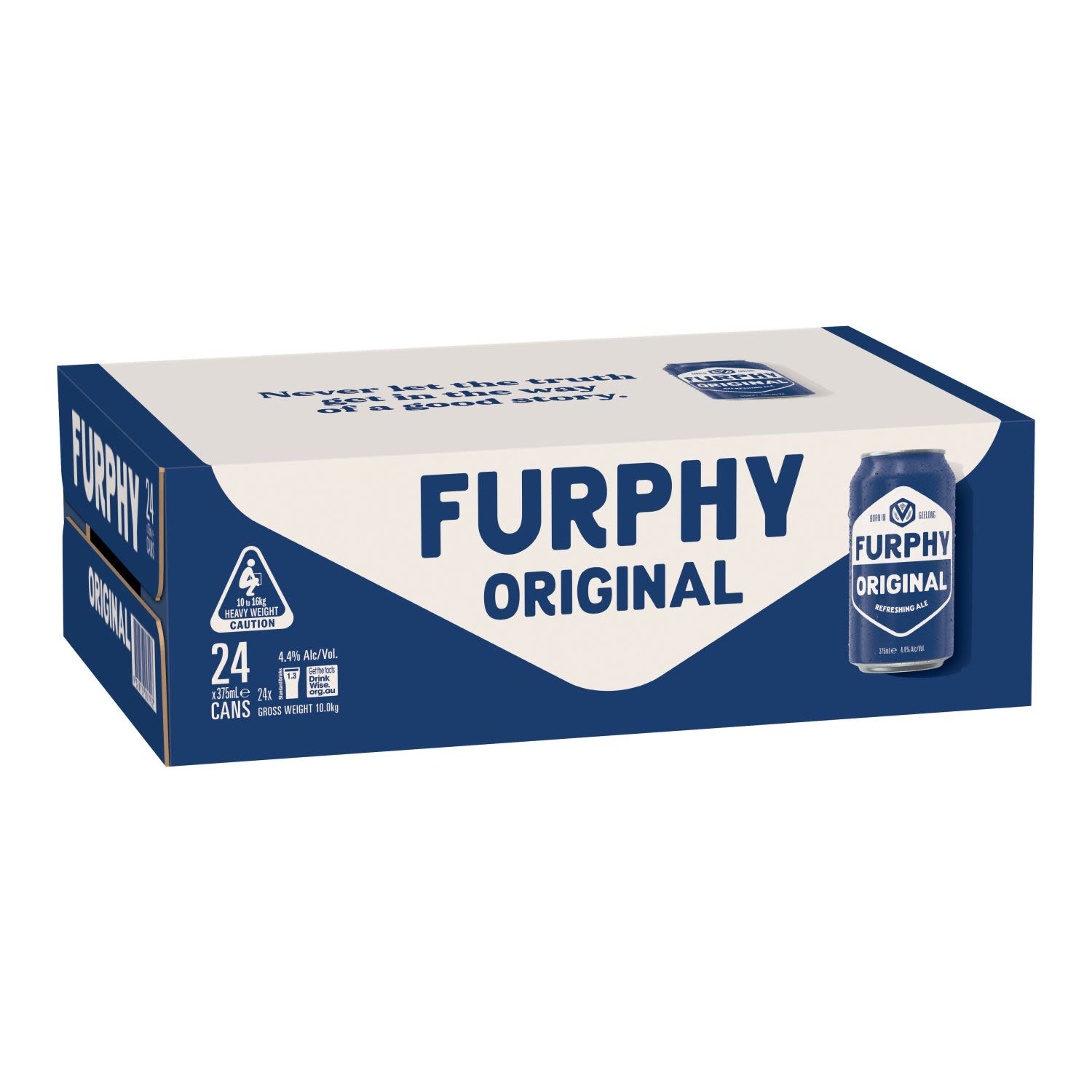 Furphy Refreshing Ale Can 375mL 24 Pack