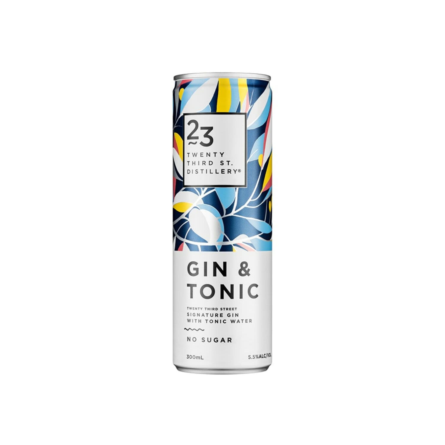 23rd Street Gin & Tonic Can 300mL
