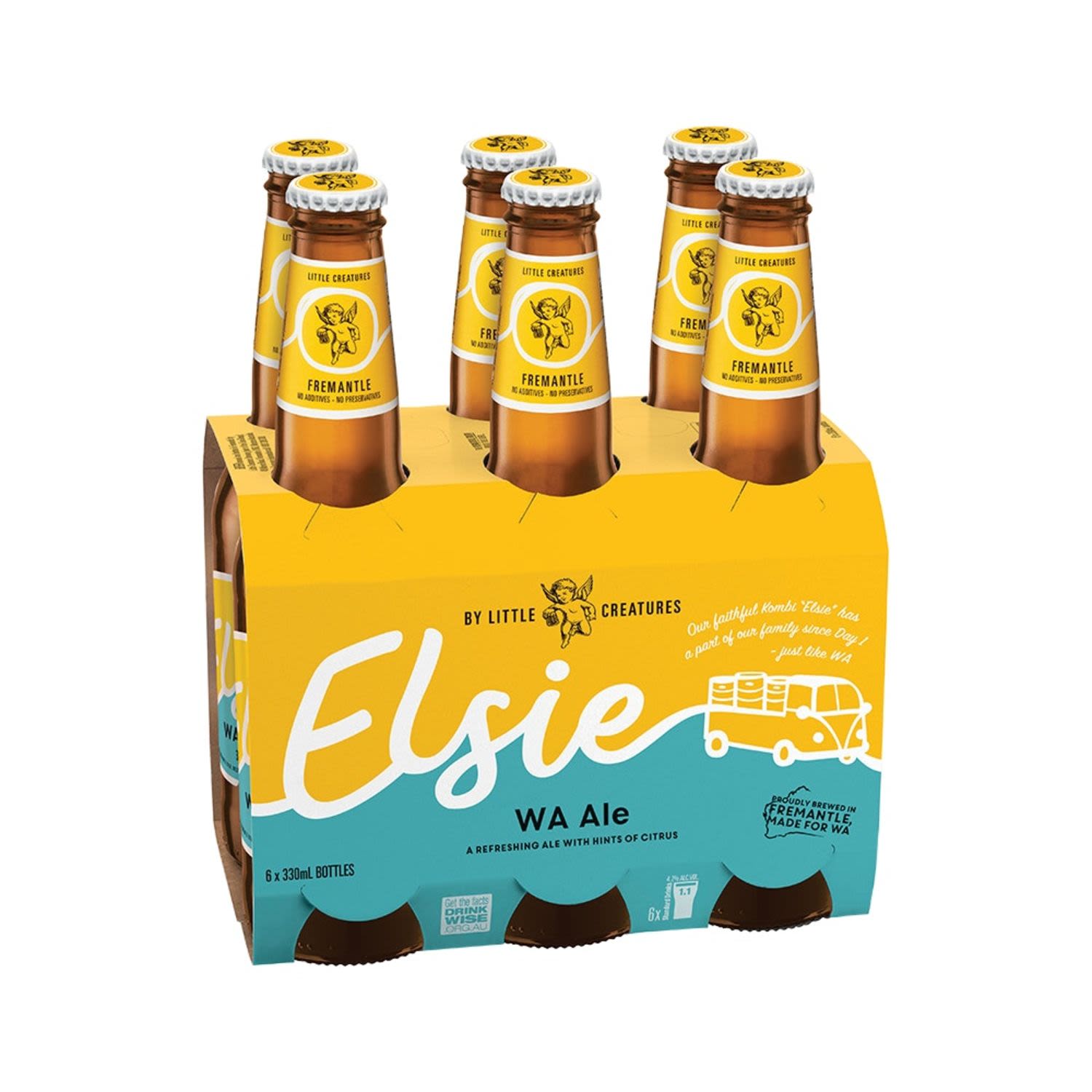 Little Creatures Elsie Ale Bottle 330mL 6 Pack