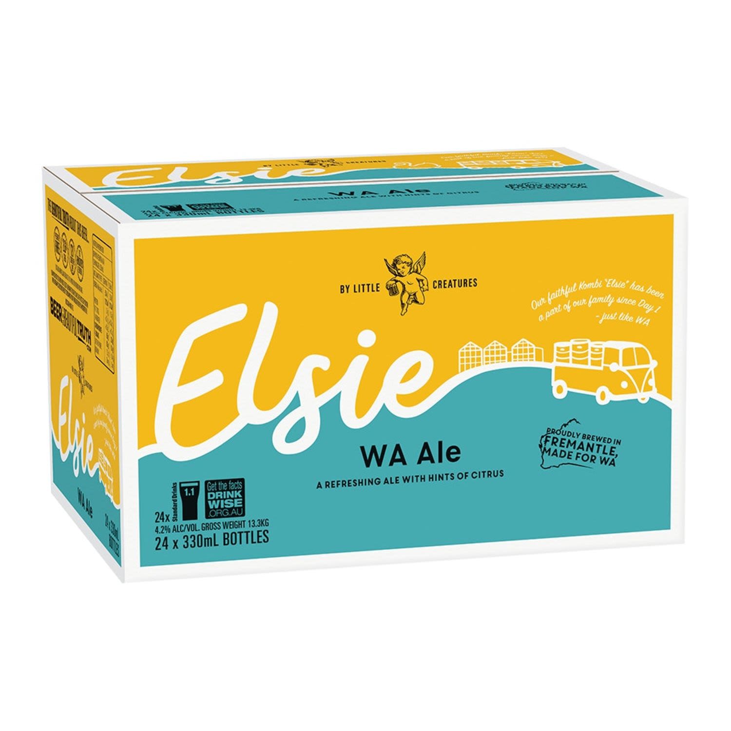 Little Creatures Elsie Ale Bottle 330mL 24 Pack