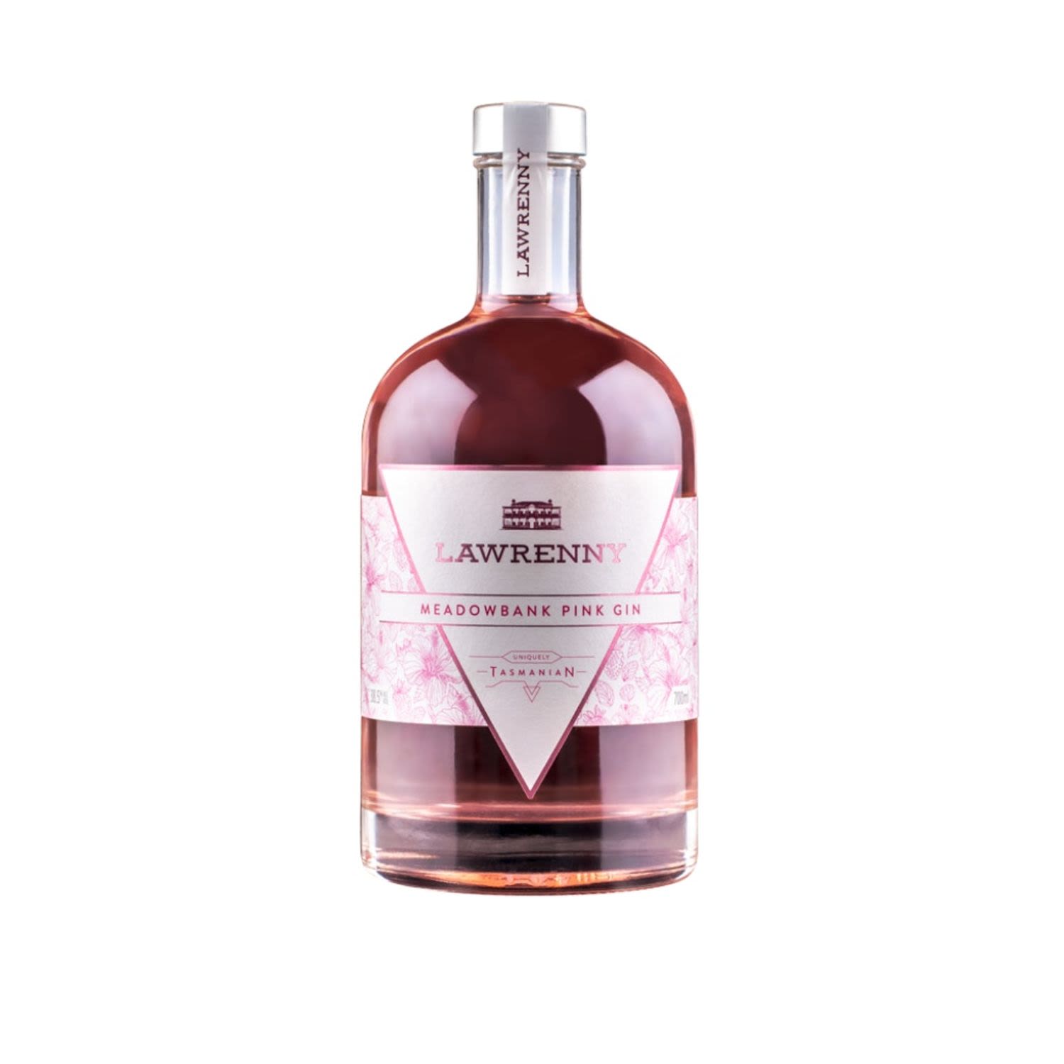 Lawrenny Meadowbank Pink Gin 700mL Bottle