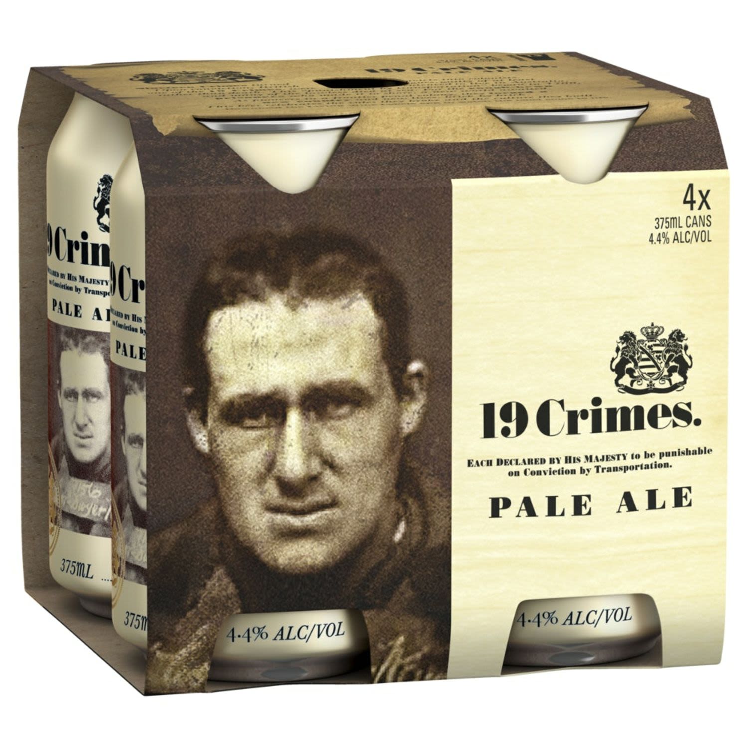 19 Crimes Pale Ale Can 375mL 4 Pack