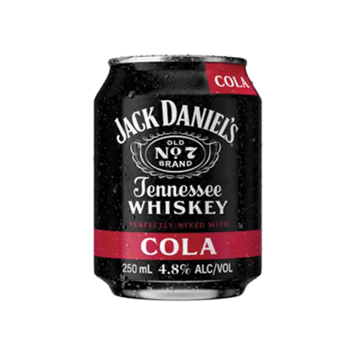 Jack Daniel's & Cola Can 250mL