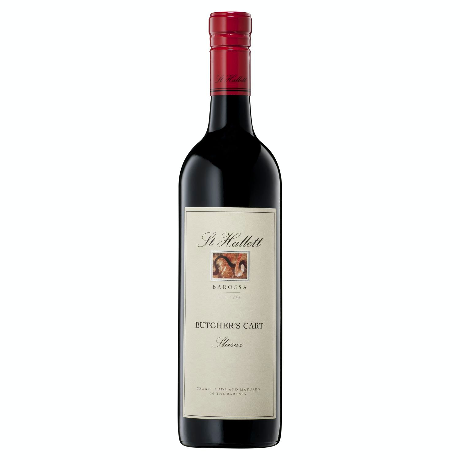 St Hallett Butcher's Cart Shiraz 750mL Bottle