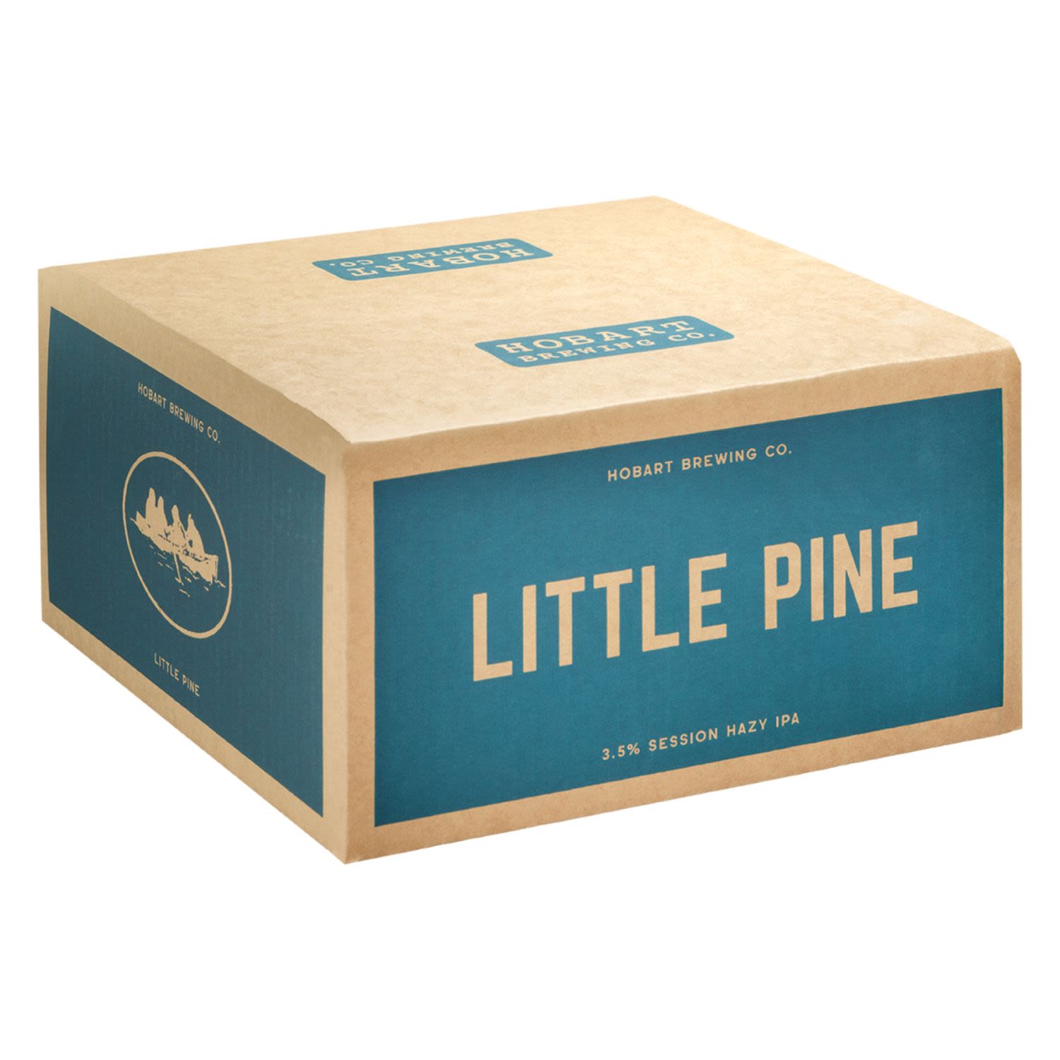 Hobart Brewing Company Little Pine Hazy IPA Can 375mL 16 Pack